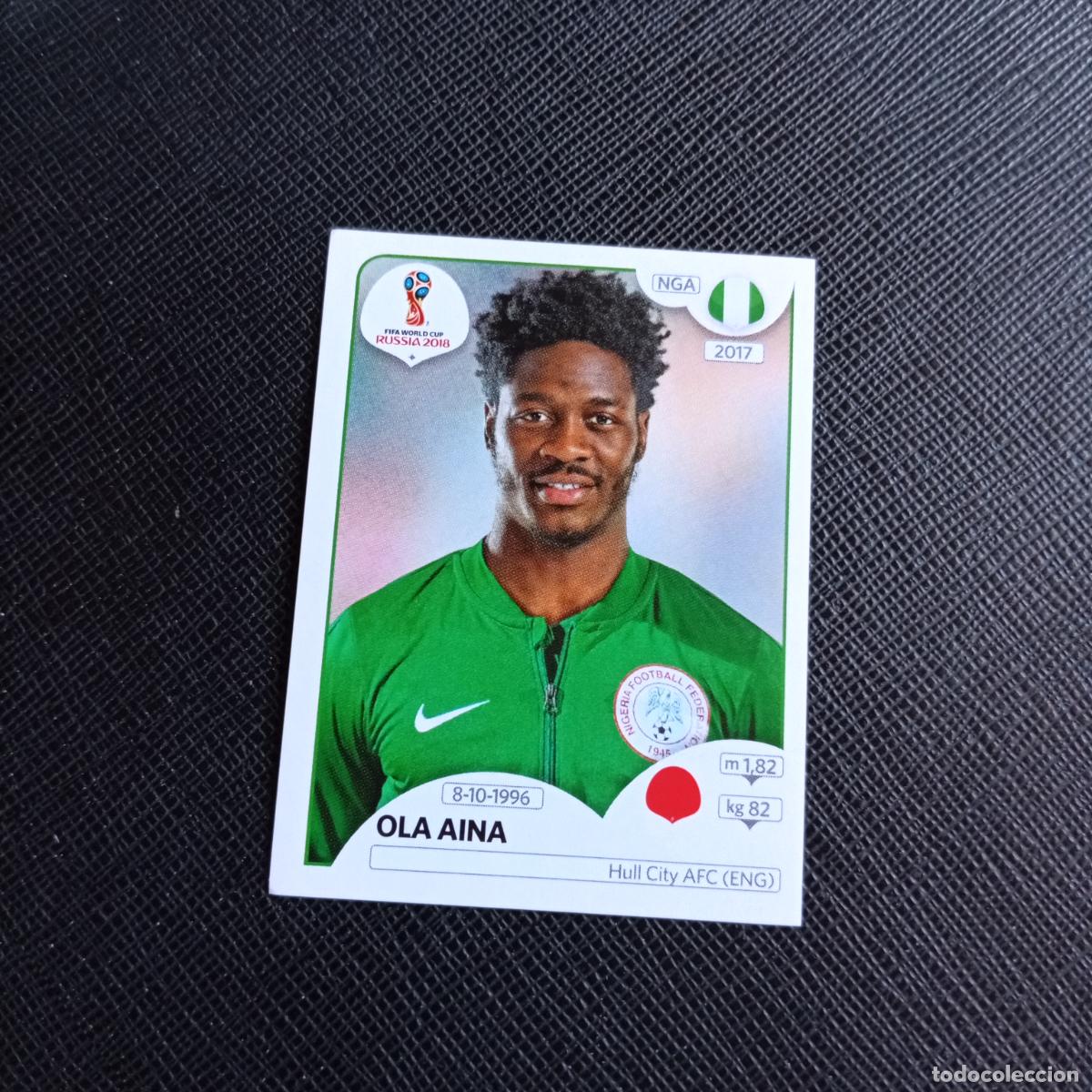 Cartes &agrave; collectionner de Football: 340 OLA AINA NIGERIA PANINI MUNDIAL RUSIA 2018 CROMO FUTBOL 18 - SIN PEGAR - /CJ2 .