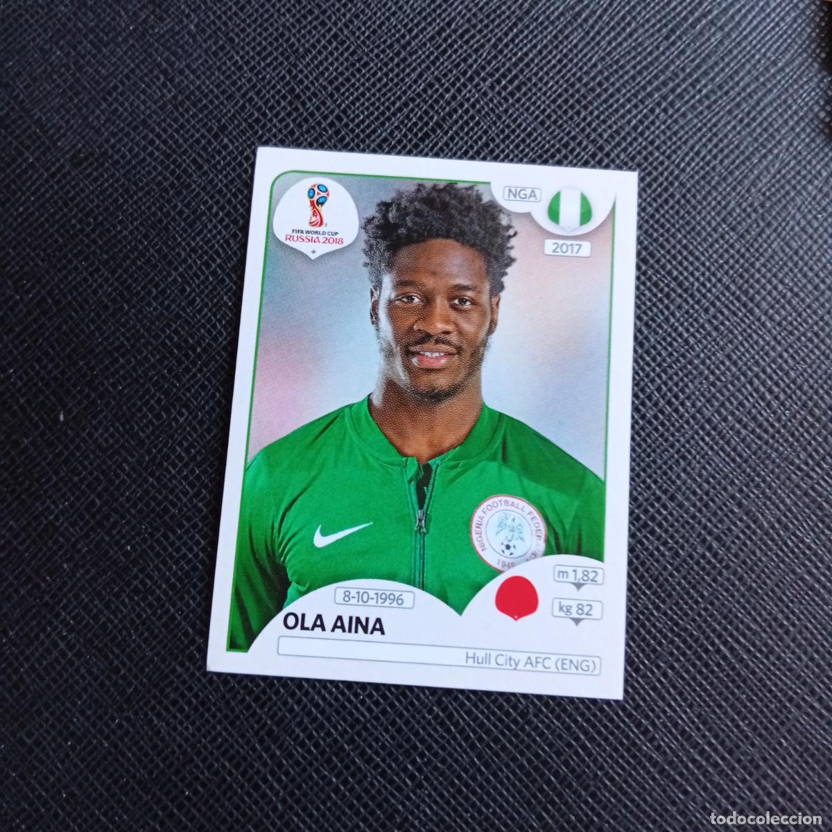 Cartes &agrave; collectionner de Football: 340 OLA AINA NIGERIA PANINI MUNDIAL RUSIA 2018 CROMO FUTBOL 18 - SIN PEGAR - /CJ2 ..