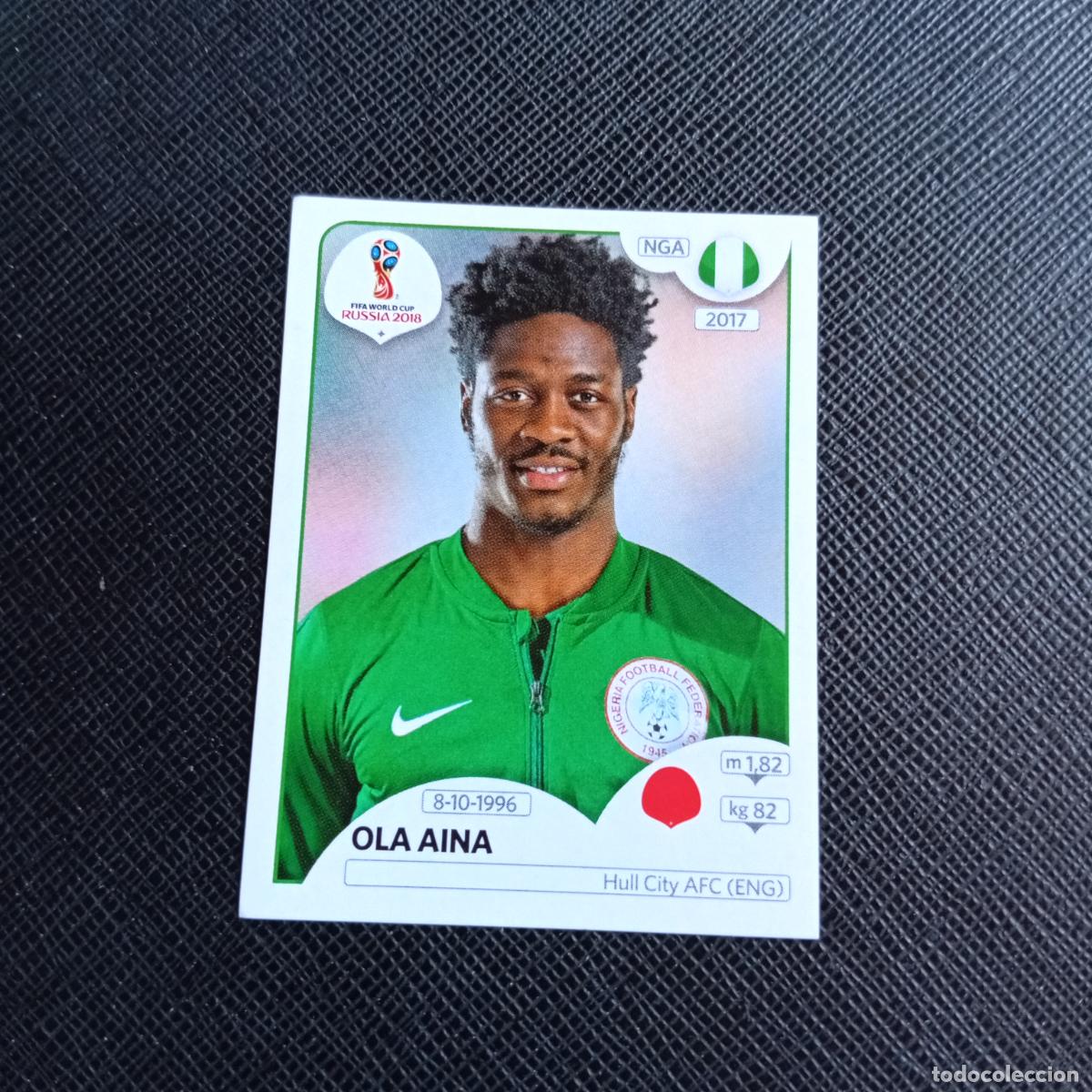 Cartes &agrave; collectionner de Football: 340 OLA AINA NIGERIA PANINI MUNDIAL RUSIA 2018 CROMO FUTBOL 18 - SIN PEGAR - /CJ2 ..