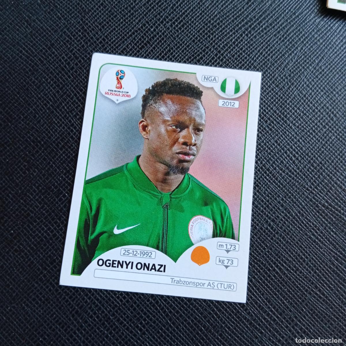Cartes &agrave; collectionner de Football: 342 OGENYI ONAZI NIGERIA PANINI MUNDIAL RUSIA 2018 CROMO FUTBOL 18 - SIN PEGAR - /CJ2