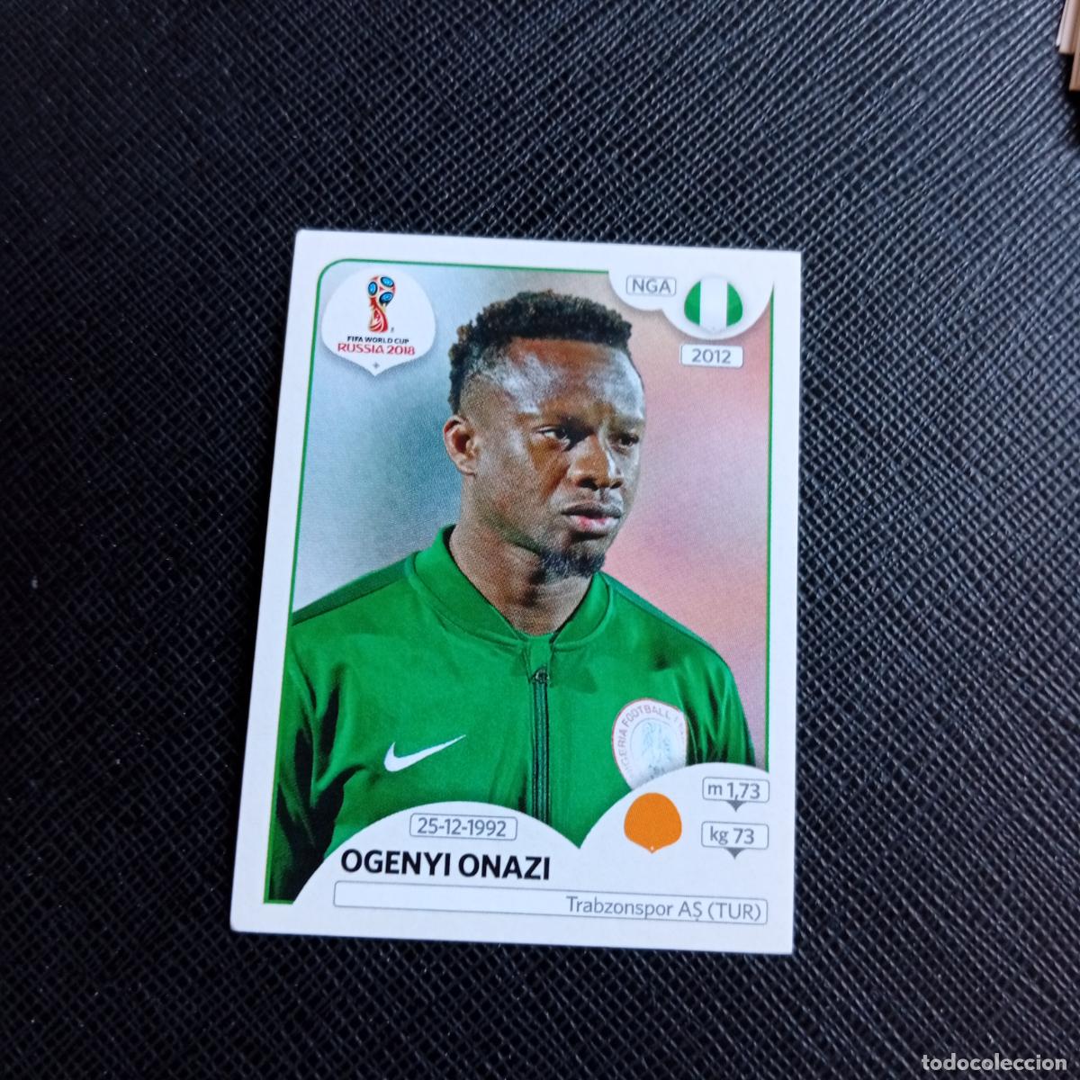 Cartes &agrave; collectionner de Football: 342 OGENYI ONAZI NIGERIA PANINI MUNDIAL RUSIA 2018 CROMO FUTBOL 18 - SIN PEGAR - /CJ2