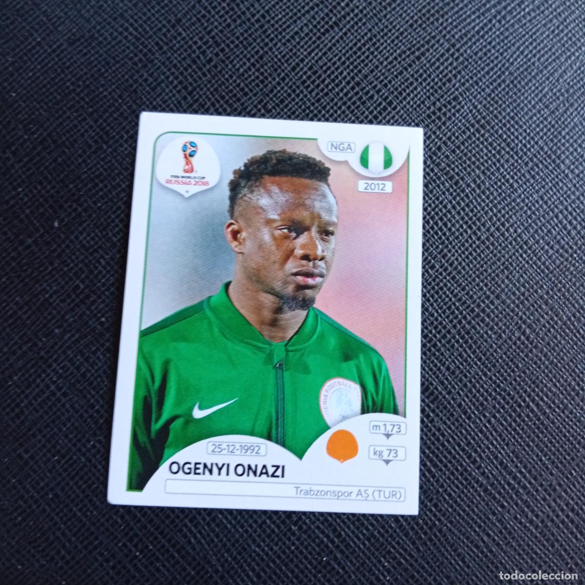 Cartes &agrave; collectionner de Football: 342 OGENYI ONAZI NIGERIA PANINI MUNDIAL RUSIA 2018 CROMO FUTBOL 18 - SIN PEGAR - /CJ2 ..