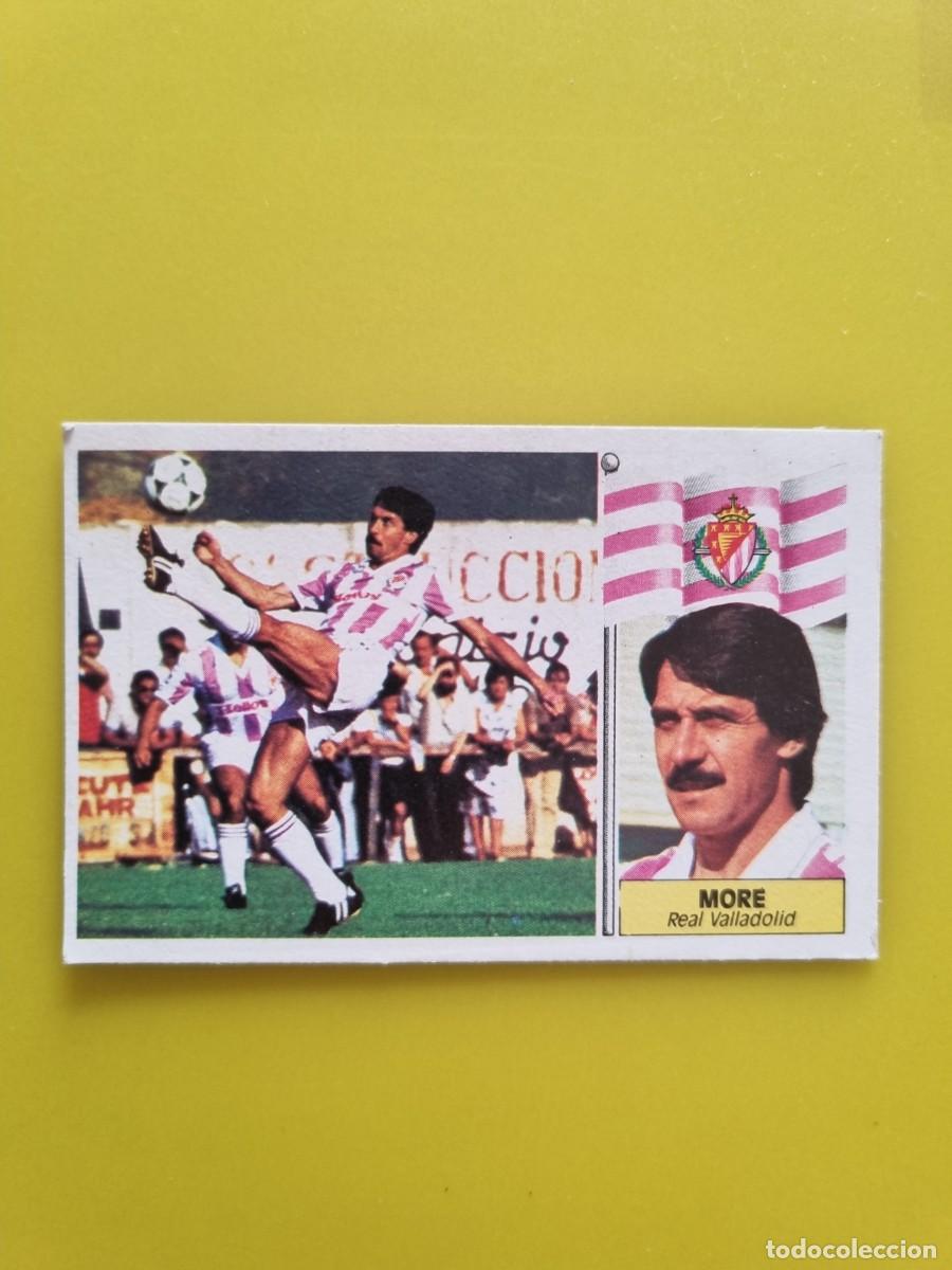 Cartes &agrave; collectionner de Football: CROMO LIGA ESTE 86 87 1986 1987 DESPEGADO MORE REAL VALLADOLID AR1026