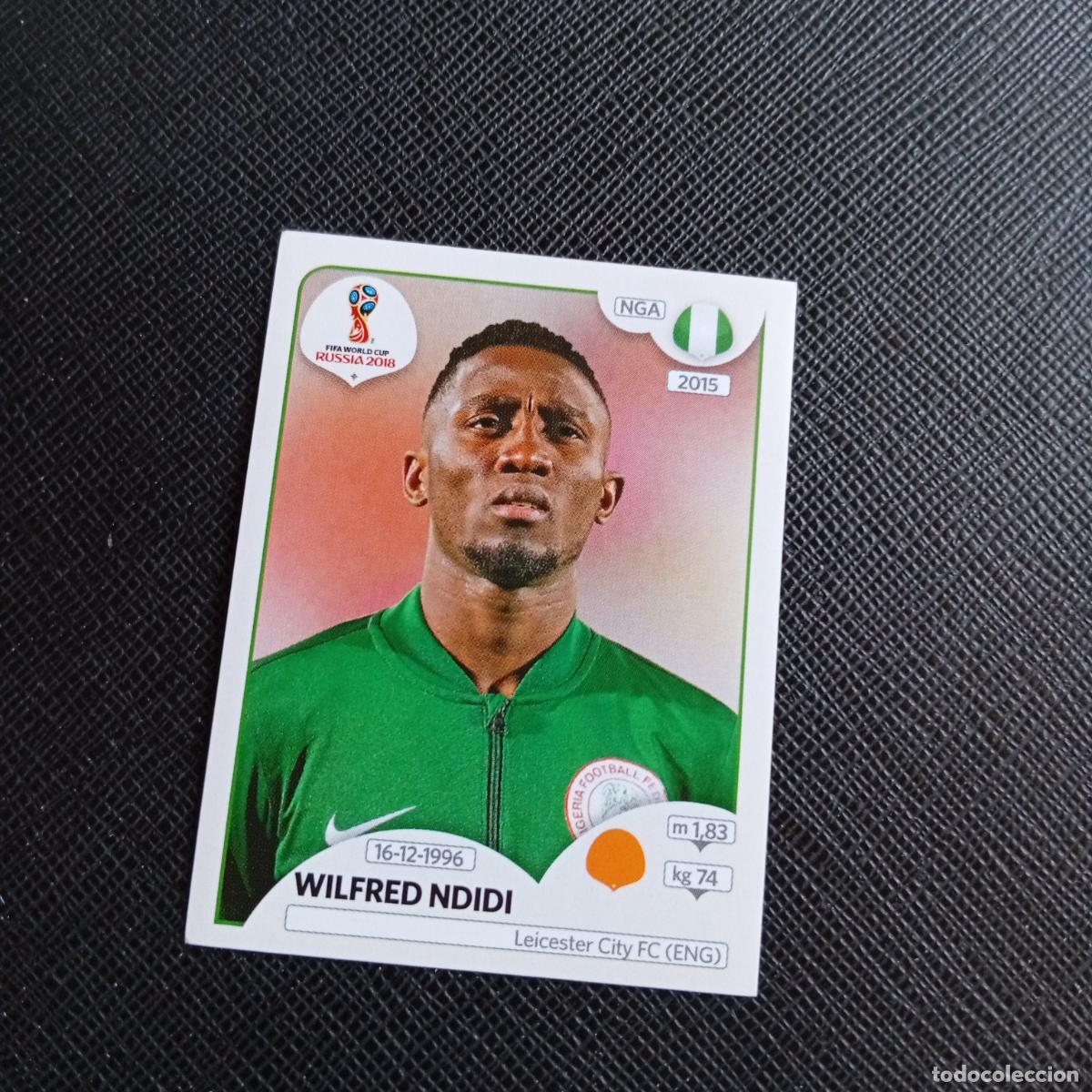 Football Stickers: 344 WILFRED NDIDI NIGERIA PANINI MUNDIAL RUSIA 2018 CROMO FUTBOL 18 - SIN PEGAR - /CJ2 .