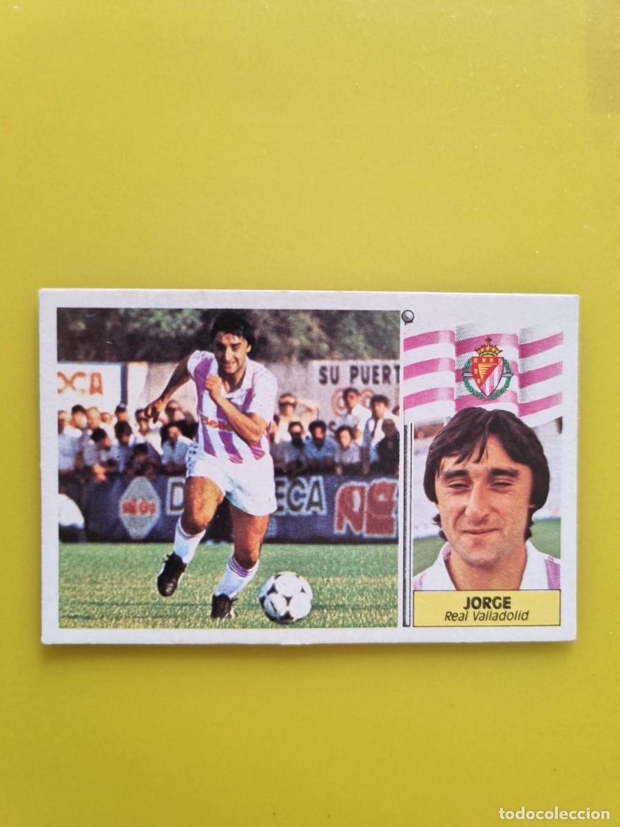 Football Stickers: CROMO LIGA ESTE 86 87 1986 1987 NUNCA PEGADO SIN PEGAR JORGE REAL VALLADOLID AR1026