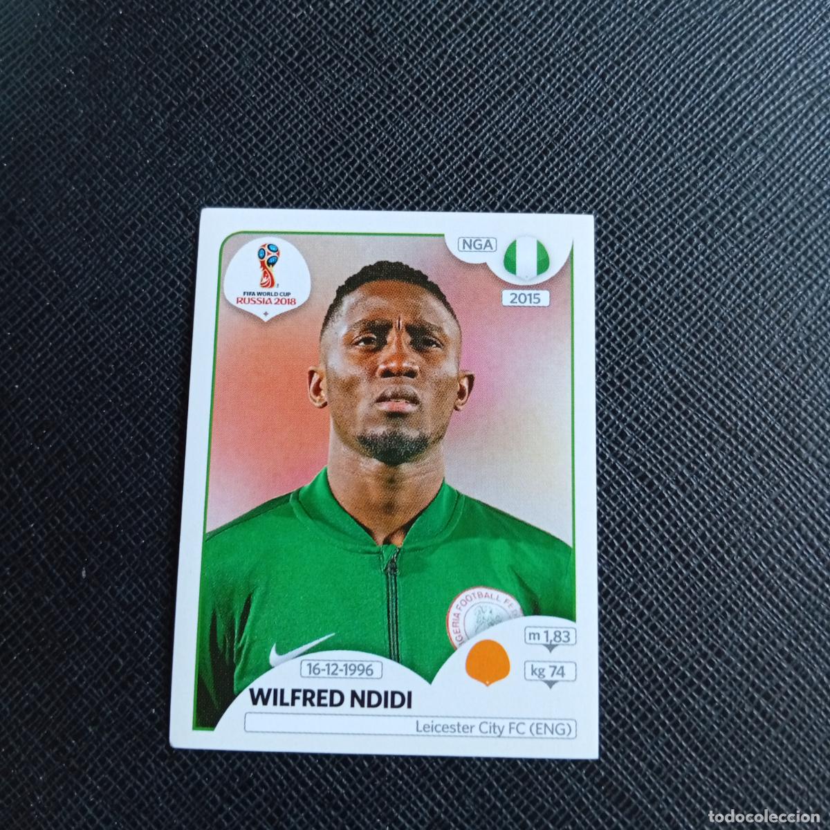 Football Stickers: 344 WILFRED NDIDI NIGERIA PANINI MUNDIAL RUSIA 2018 CROMO FUTBOL 18 - SIN PEGAR - /CJ2 ..