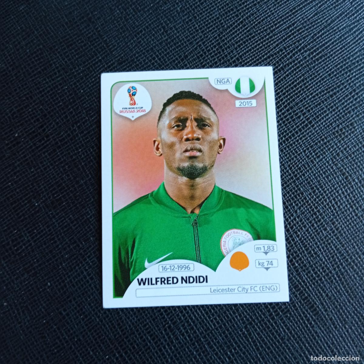 Football Stickers: 344 WILFRED NDIDI NIGERIA PANINI MUNDIAL RUSIA 2018 CROMO FUTBOL 18 - SIN PEGAR - /CJ2 ..