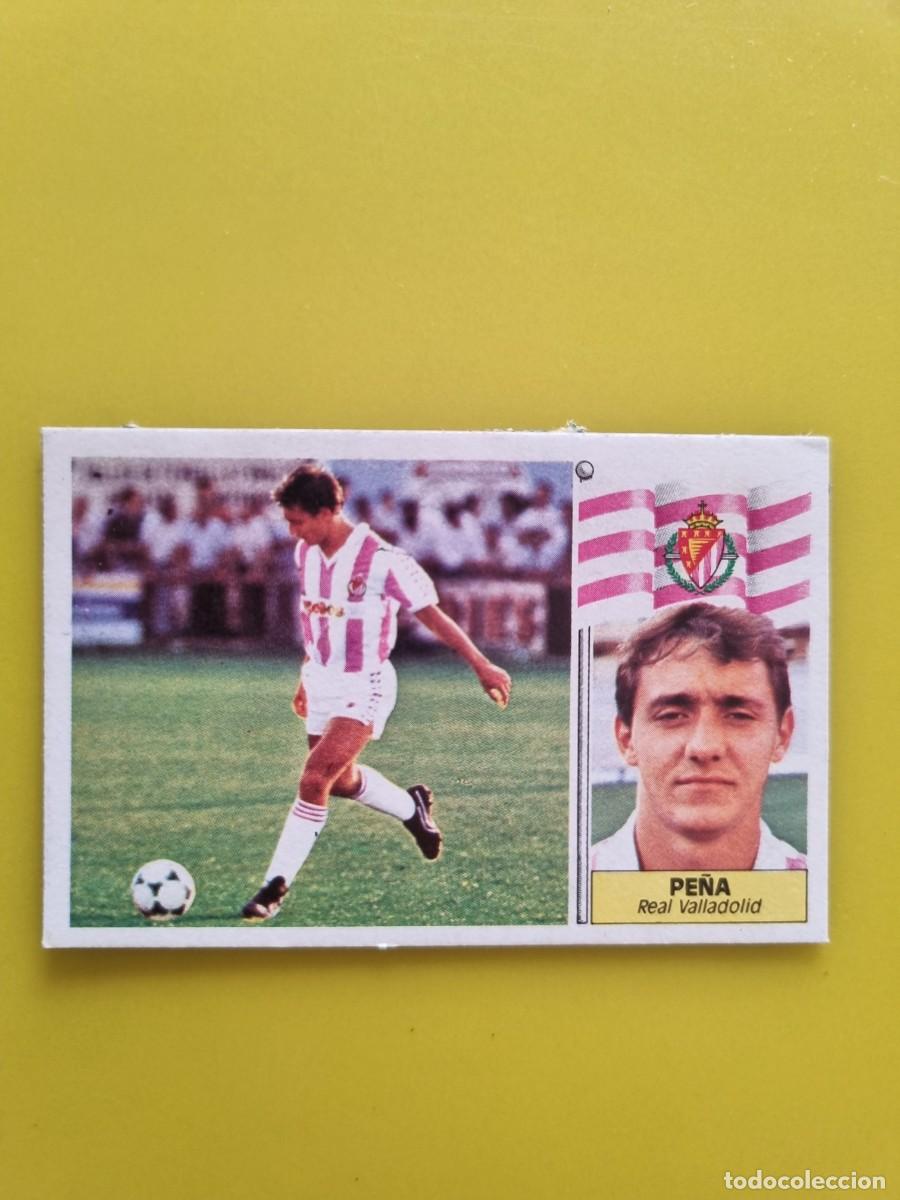 Football Stickers: CROMO LIGA ESTE 86 87 1986 1987 NUNCA PEGADO SIN PEGAR PE&Ntilde;A REAL VALLADOLID AR1026
