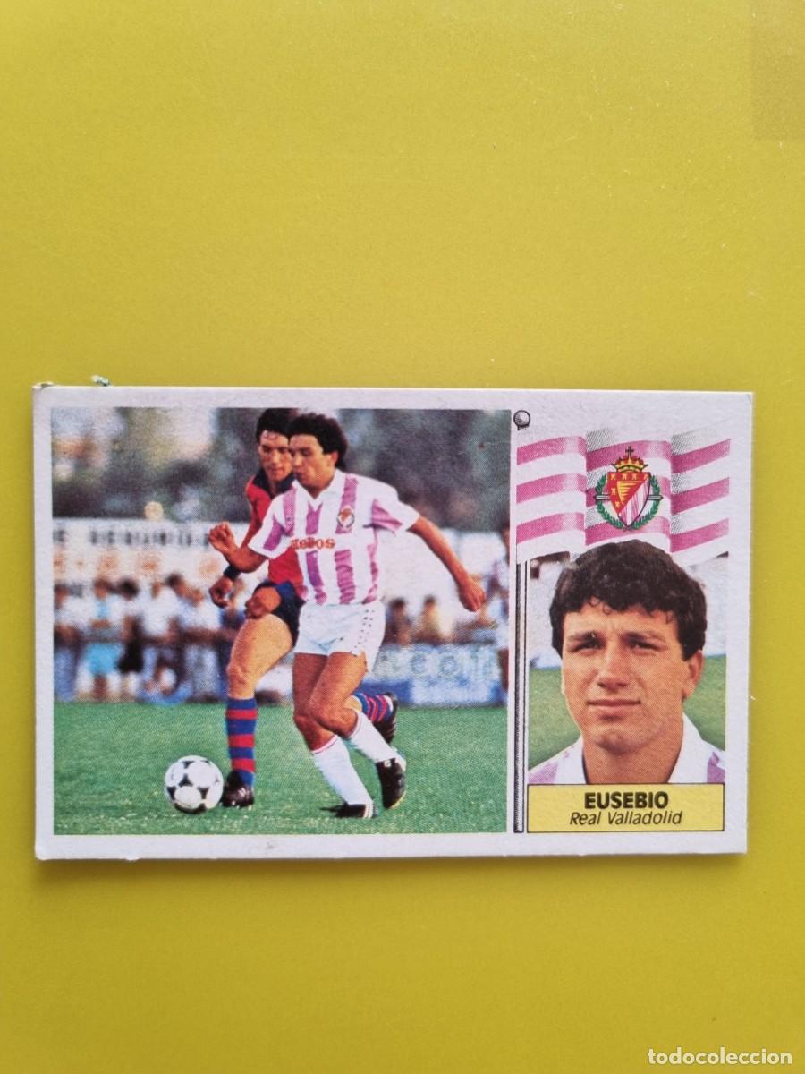 Football Stickers: CROMO LIGA ESTE 86 87 1986 1987 NUNCA PEGADO SIN PEGAR EUSEBIO REAL VALLADOLID AR1026