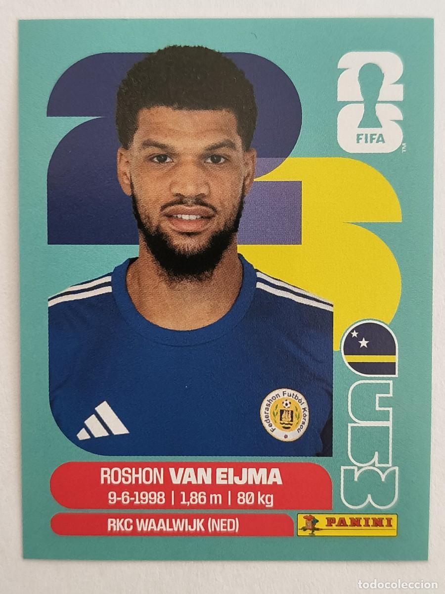 Football Stickers: #CUW7 VAN EIJMA (CURA&Ccedil;AO) MUNDIAL 2026 PANINI