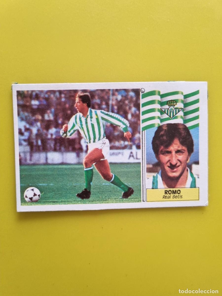 Football Stickers: CROMO LIGA ESTE 86 87 1986 1987 DESPEGADO ROMO REAL BETIS AR1026