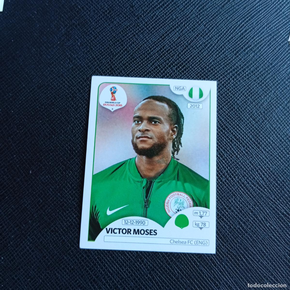 Football Stickers: 347 VICTOR MOSES NIGERIA PANINI MUNDIAL RUSIA 2018 CROMO FUTBOL 18 - SIN PEGAR - /CJ2 ...