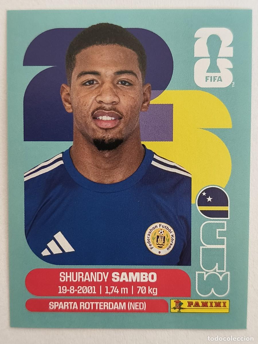 Football Stickers: #CUW8 SAMBO (CURA&Ccedil;AO) MUNDIAL 2026 PANINI
