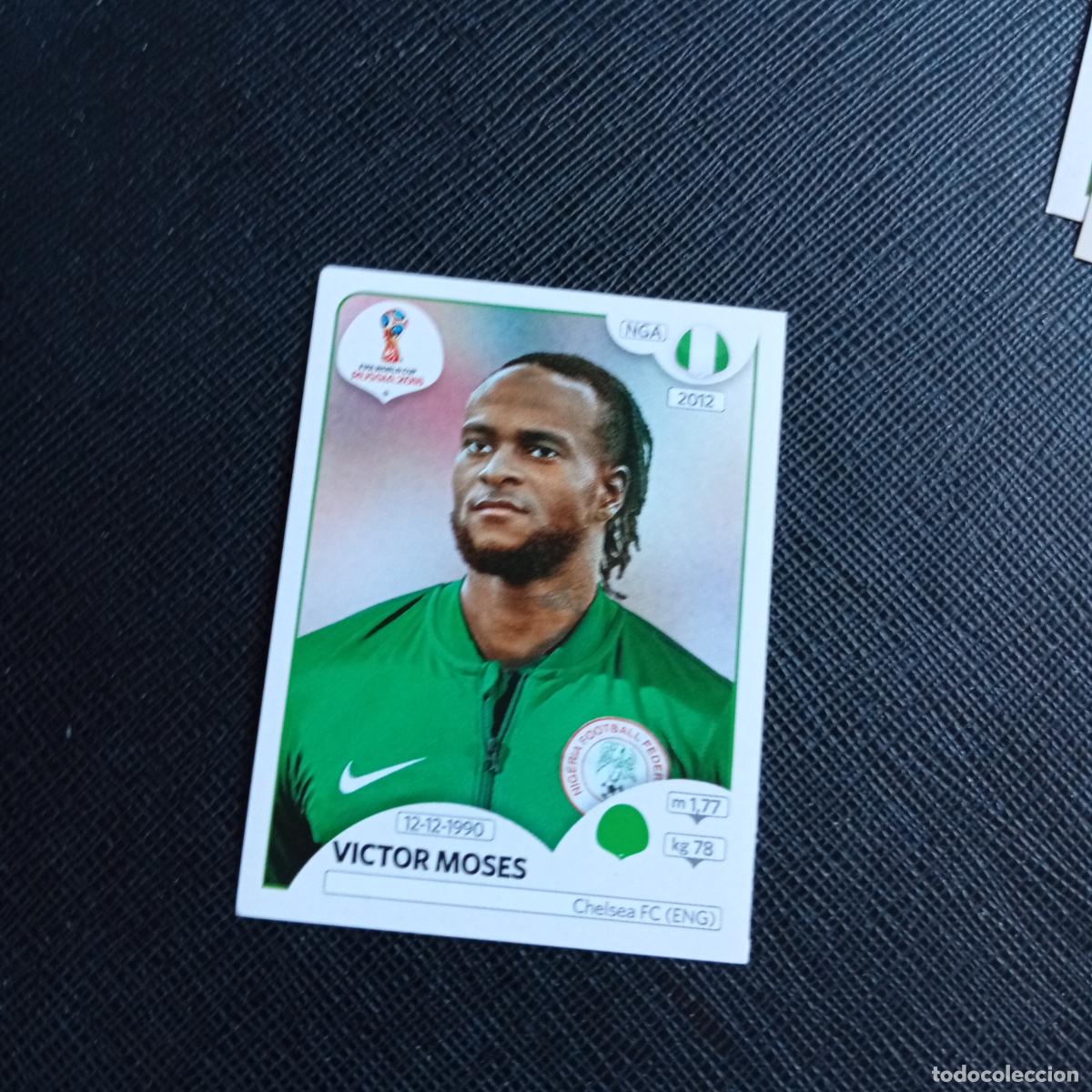 Football Stickers: 347 VICTOR MOSES NIGERIA PANINI MUNDIAL RUSIA 2018 CROMO FUTBOL 18 - SIN PEGAR - /CJ2 ...