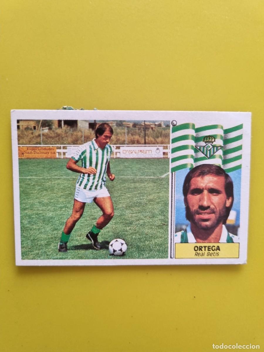 Football Stickers: CROMO LIGA ESTE 86 87 1986 1987 DESPEGADO ORTEGA REAL BETIS AR1026