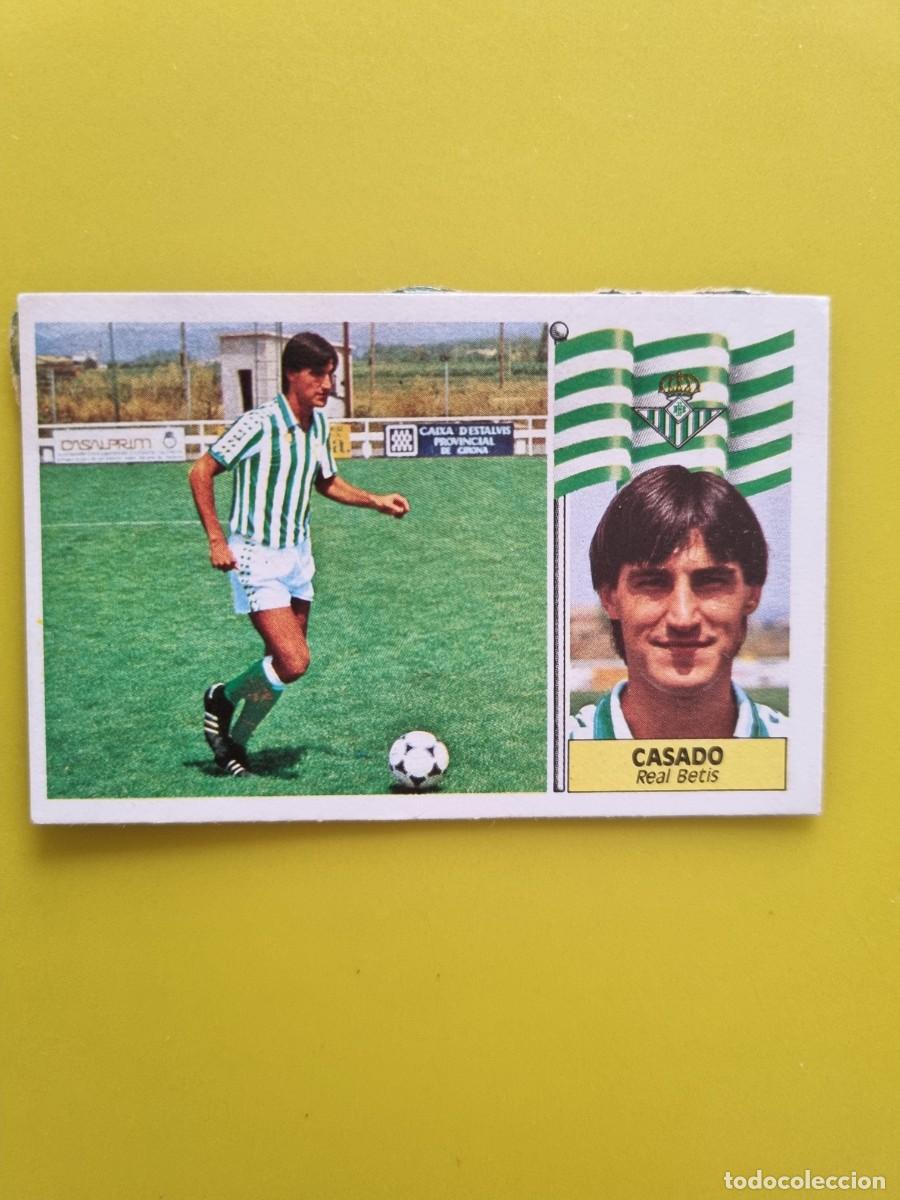 Football Stickers: CROMO LIGA ESTE 86 87 1986 1987 DESPEGADO CASADO REAL BETIS AR1026