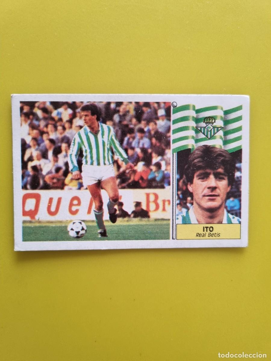 Football Stickers: CROMO LIGA ESTE 86 87 1986 1987 DESPEGADO ITO REAL BETIS AR1026