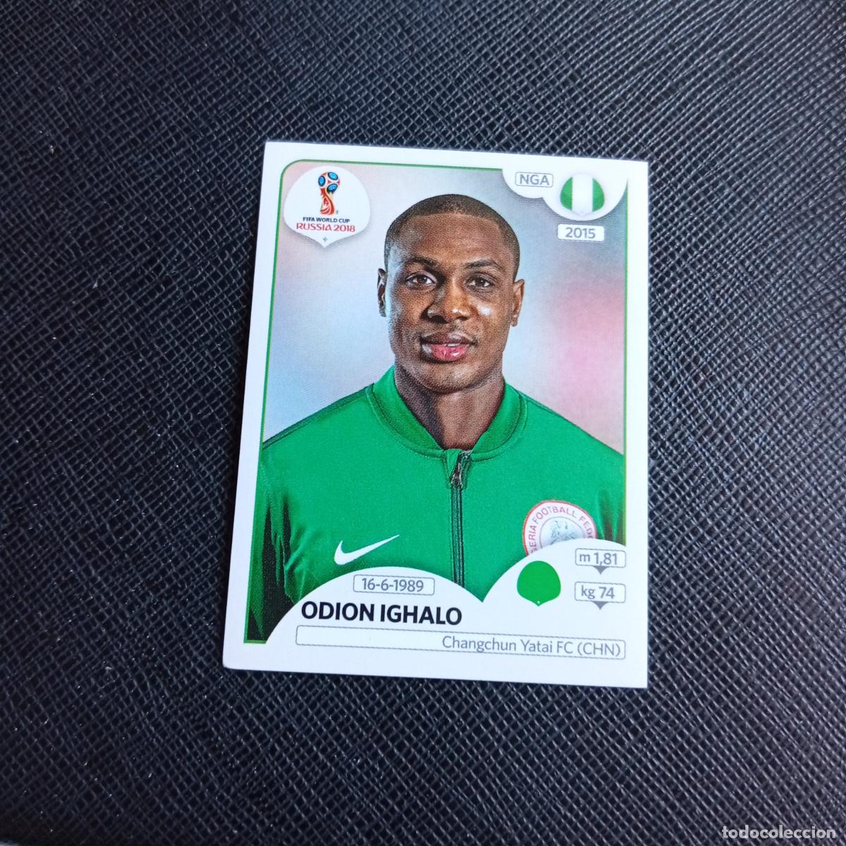 Football Stickers: 349 IGHALO NIGERIA PANINI MUNDIAL RUSIA 2018 CROMO FUTBOL 18 - SIN PEGAR - /CJ2 .