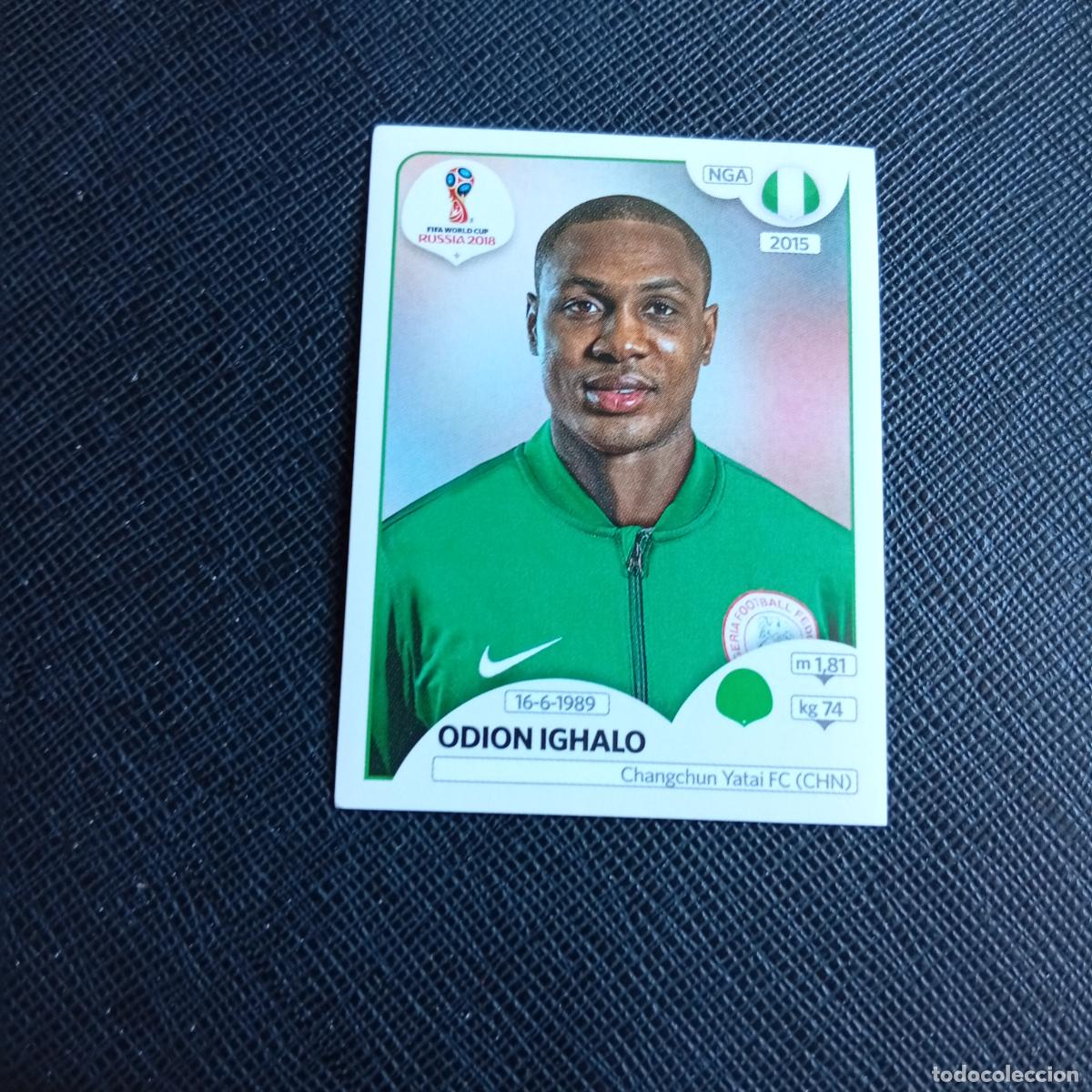 Football Stickers: 349 IGHALO NIGERIA PANINI MUNDIAL RUSIA 2018 CROMO FUTBOL 18 - SIN PEGAR - /CJ2 ..