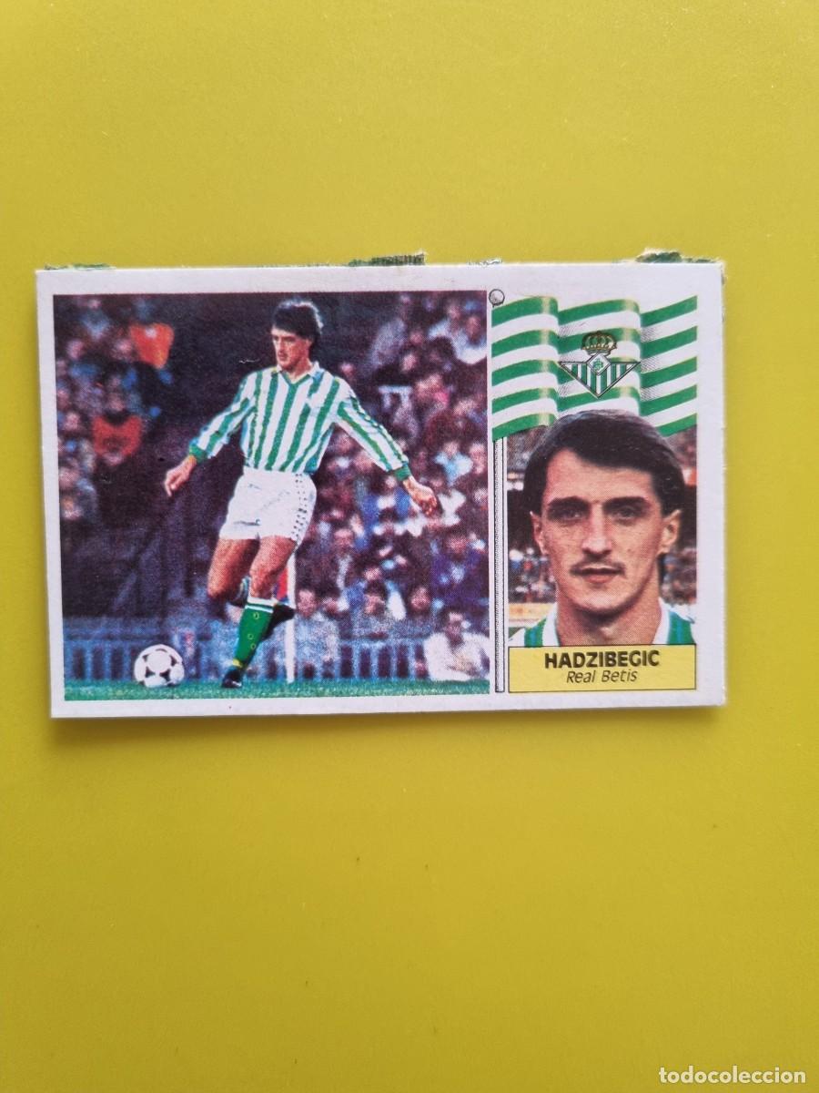 Cartes &agrave; collectionner de Football: CROMO LIGA ESTE 86 87 1986 1987 DESPEGADO HADZIBEGIC REAL BETIS AR1026