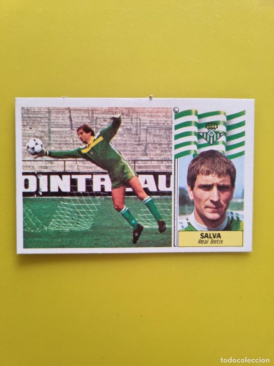 Cartes &agrave; collectionner de Football: CROMO LIGA ESTE 86 87 1986 1987 DESPEGADO SALVA REAL BETIS AR1026