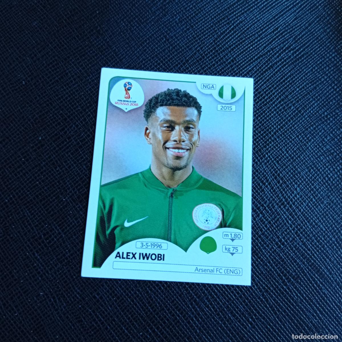 Cartes &agrave; collectionner de Football: 350 ALEX IWOBI NIGERIA PANINI MUNDIAL RUSIA 2018 CROMO FUTBOL 18 - SIN PEGAR - /CJ2 ...