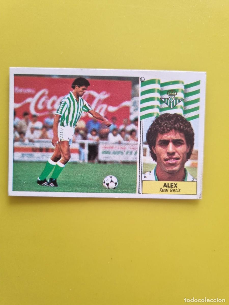 Cartes &agrave; collectionner de Football: CROMO LIGA ESTE 86 87 1986 1987 DESPEGADO ALEX REAL BETIS AR1026