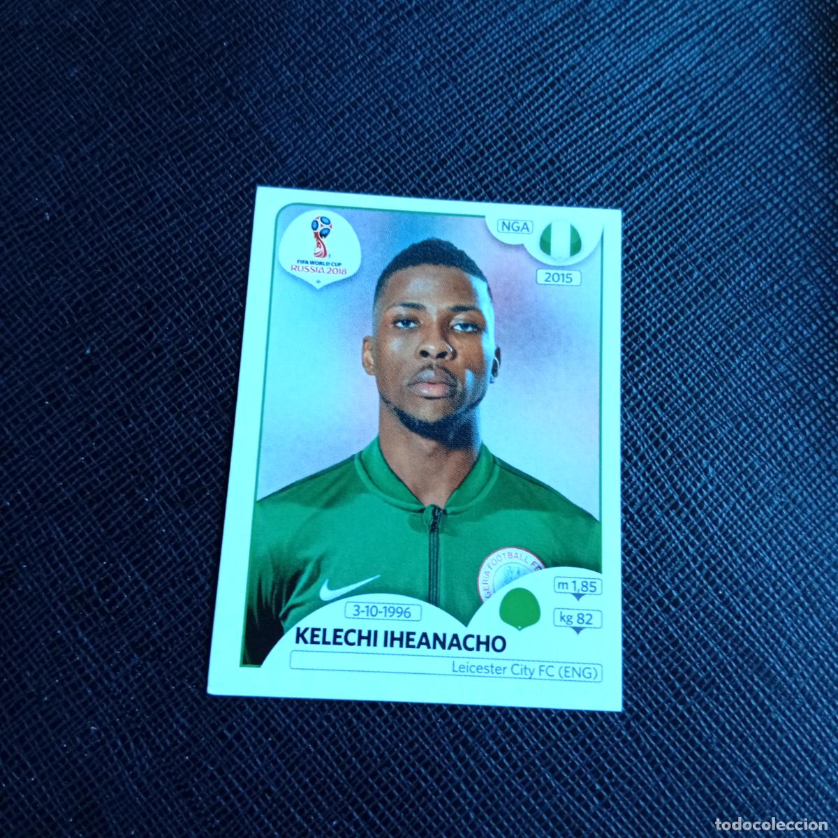 Cartes &agrave; collectionner de Football: 351 IHEANACHO NIGERIA PANINI MUNDIAL RUSIA 2018 CROMO FUTBOL 18 - SIN PEGAR - /CJ2