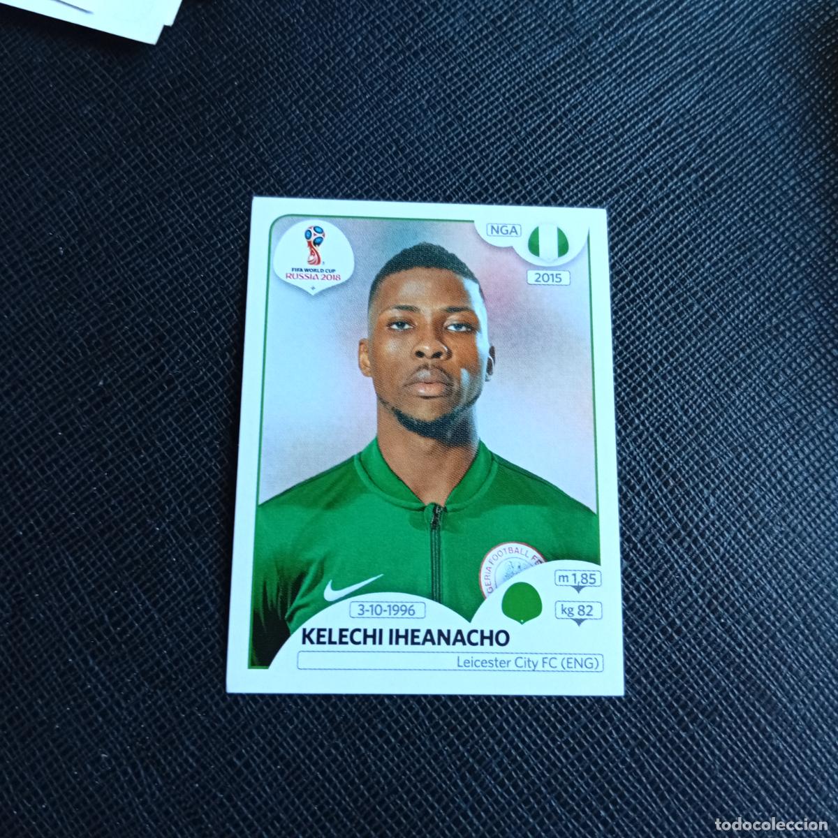 Cartes &agrave; collectionner de Football: 351 IHEANACHO NIGERIA PANINI MUNDIAL RUSIA 2018 CROMO FUTBOL 18 - SIN PEGAR - /CJ2