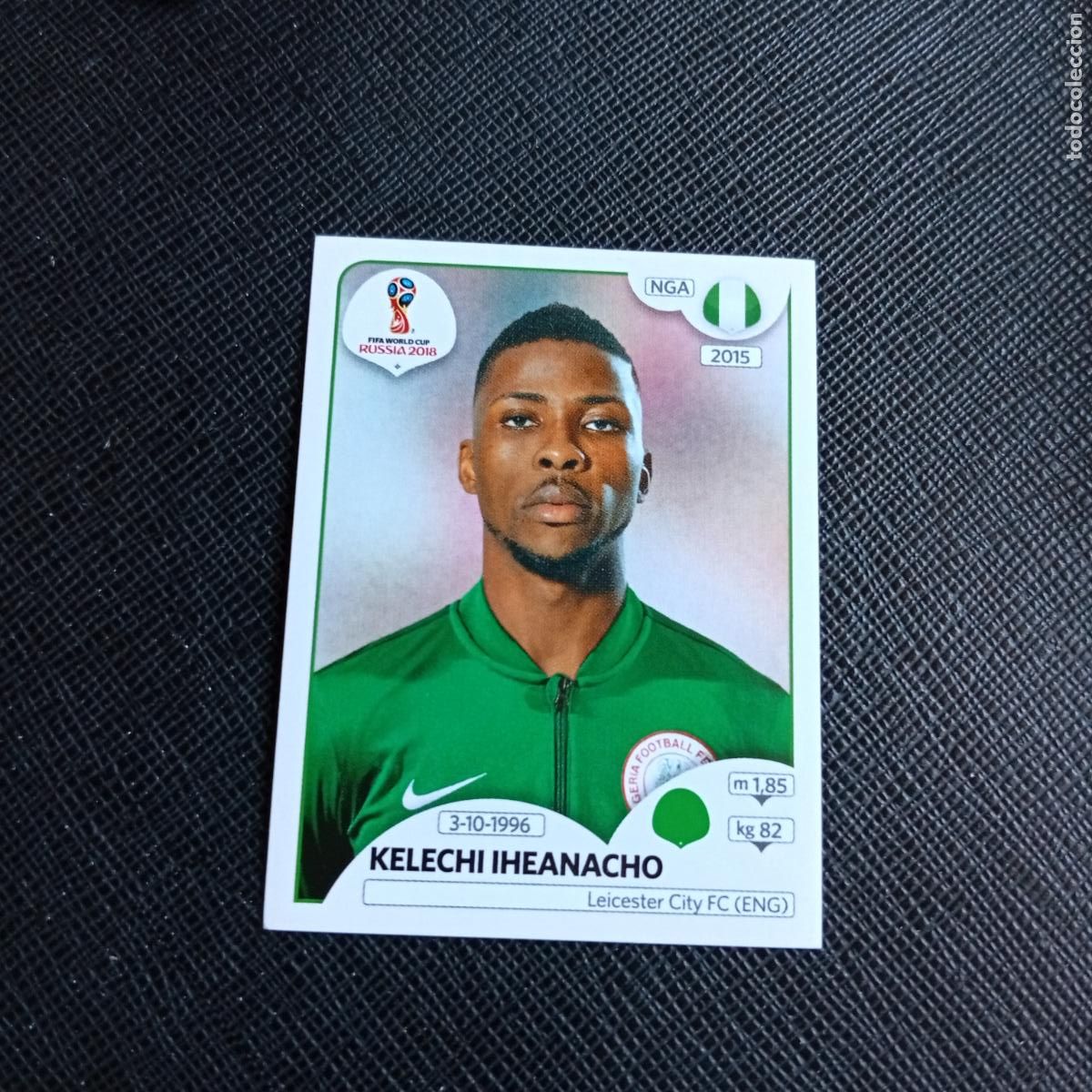 Cartes &agrave; collectionner de Football: 351 IHEANACHO NIGERIA PANINI MUNDIAL RUSIA 2018 CROMO FUTBOL 18 - SIN PEGAR - /CJ2 .