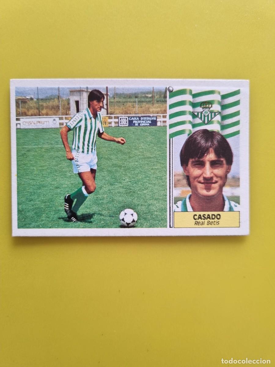 Cartes &agrave; collectionner de Football: CROMO LIGA ESTE 86 87 1986 1987 NUNCA PEGADO SIN PEGAR CASADO REAL BETIS AR1026
