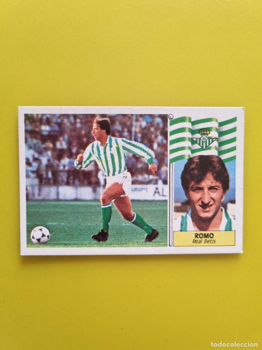Cartes &agrave; collectionner de Football: CROMO LIGA ESTE 86 87 1986 1987 NUNCA PEGADO SIN PEGAR ROMO REAL BETIS AR1026
