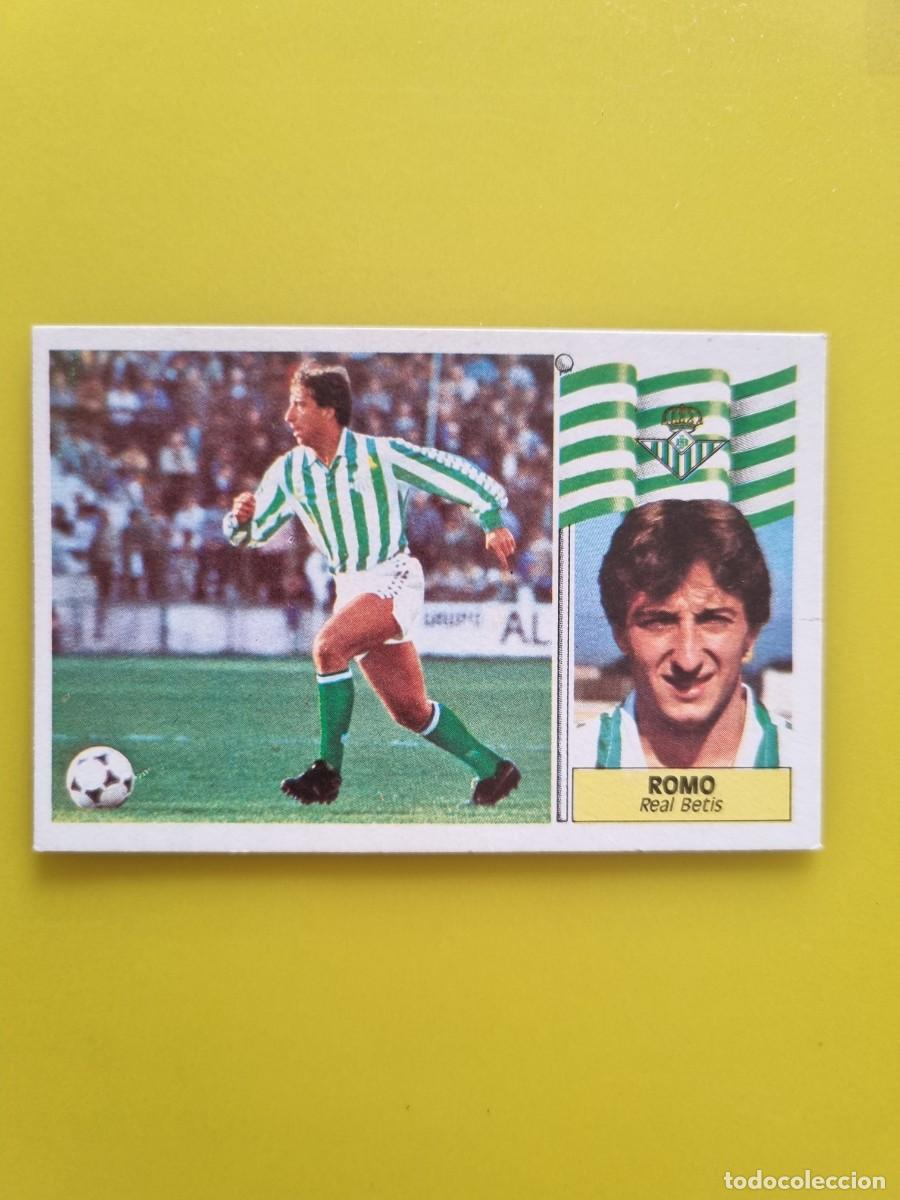 Cromos de Futebol: CROMO LIGA ESTE 86 87 1986 1987 NUNCA PEGADO SIN PEGAR ROMO REAL BETIS AR1026