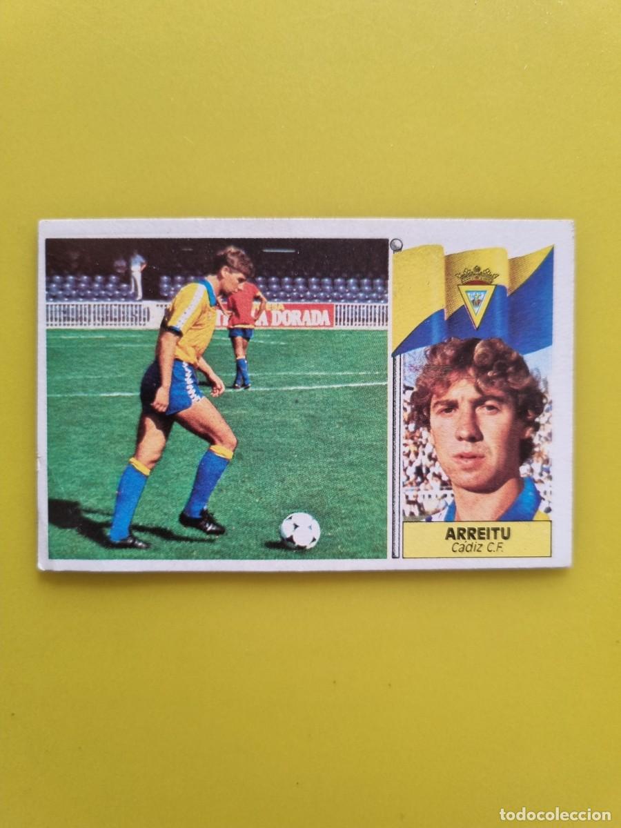 Cromos de Futebol: CROMO LIGA ESTE 86 87 1986 1987 NUNCA PEGADO SIN PEGAR ARREITU CADIZ CF LEER AR1026