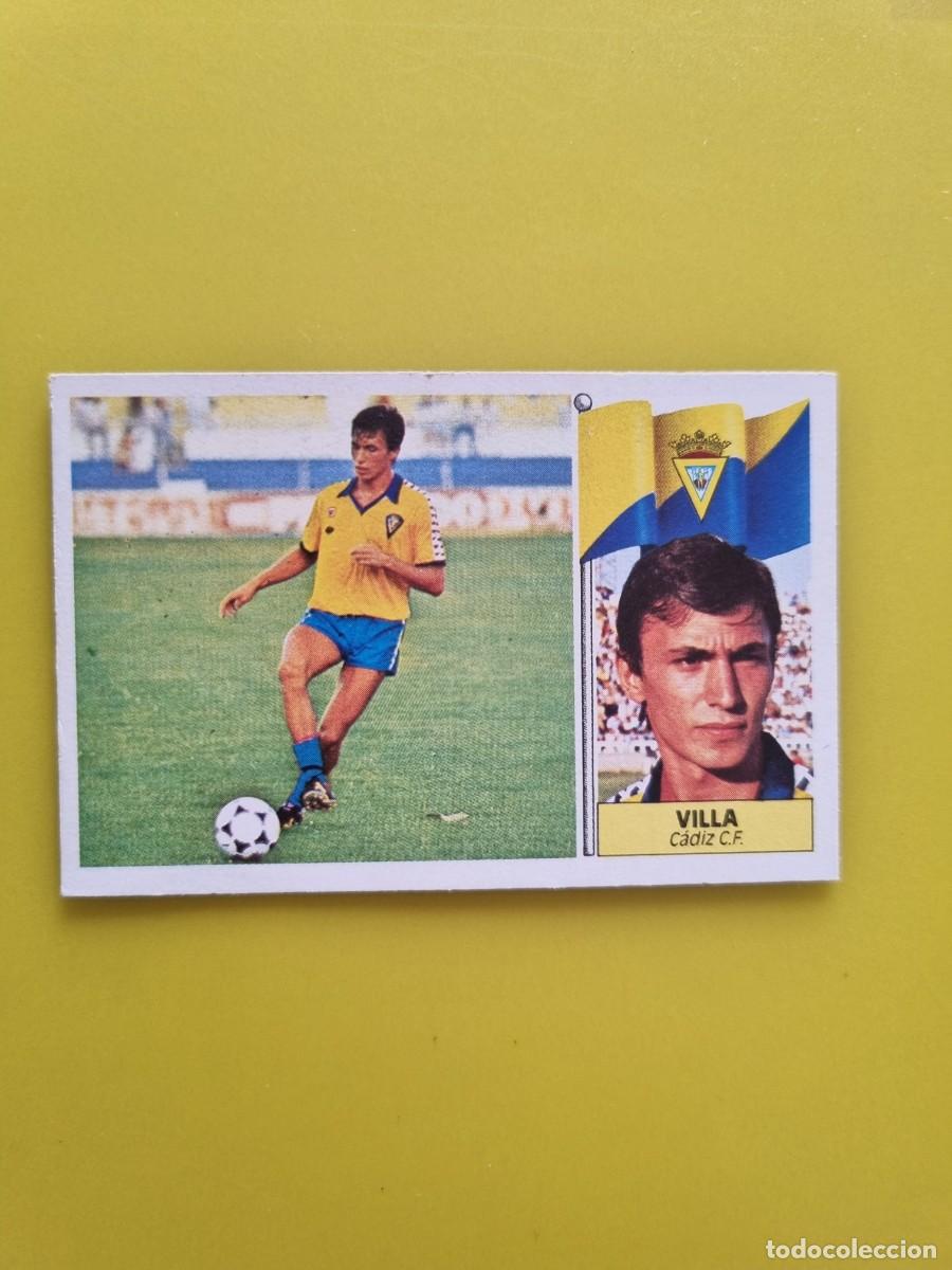Fu&szlig;ball-Sticker: CROMO LIGA ESTE 86 87 1986 1987 NUNCA PEGADO SIN PEGAR VILLA CADIZ CF AR1026