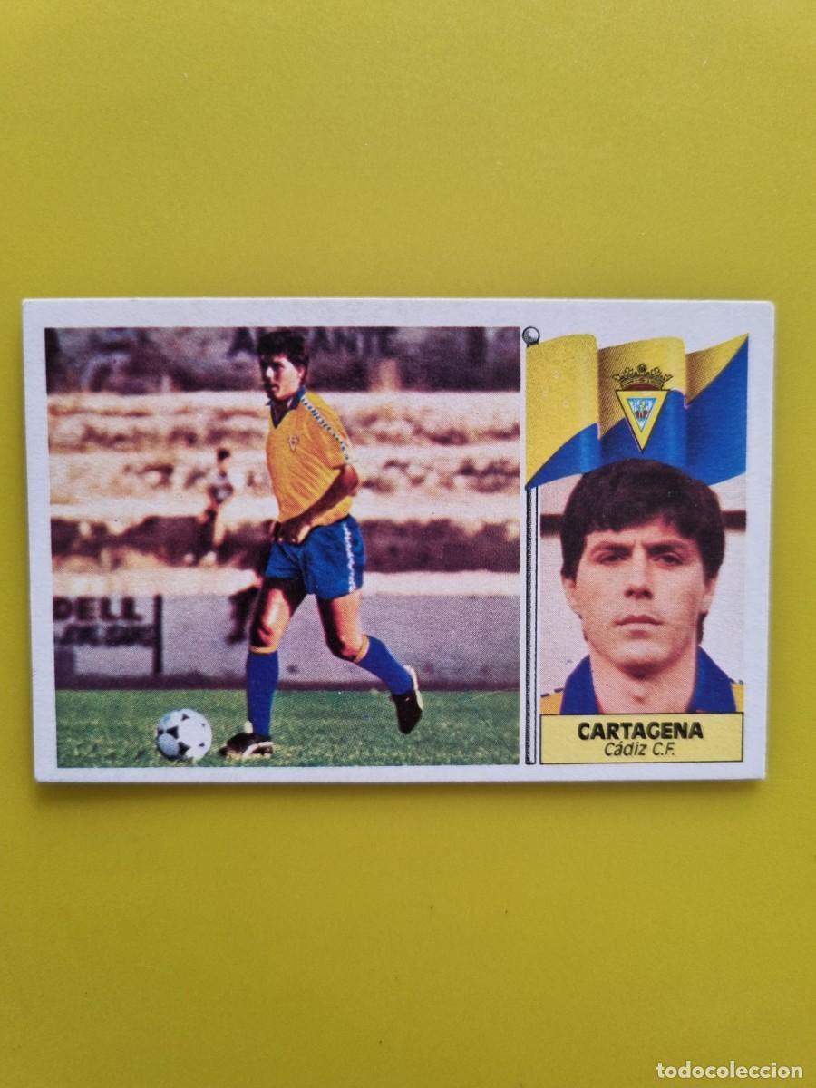 Cromos de Futebol: CROMO LIGA ESTE 86 87 1986 1987 NUNCA PEGADO SIN PEGAR CARTAGENA FICHAJE N&ordm;14 CADIZ CF AR1026