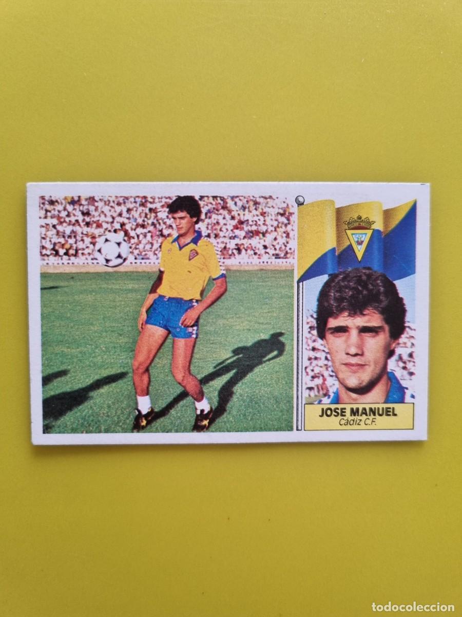 Cromos de f&uacute;tbol: CROMO LIGA ESTE 86 87 1986 1987 DESPEGADO JOSE MANUEL CADIZ CF AR1026
