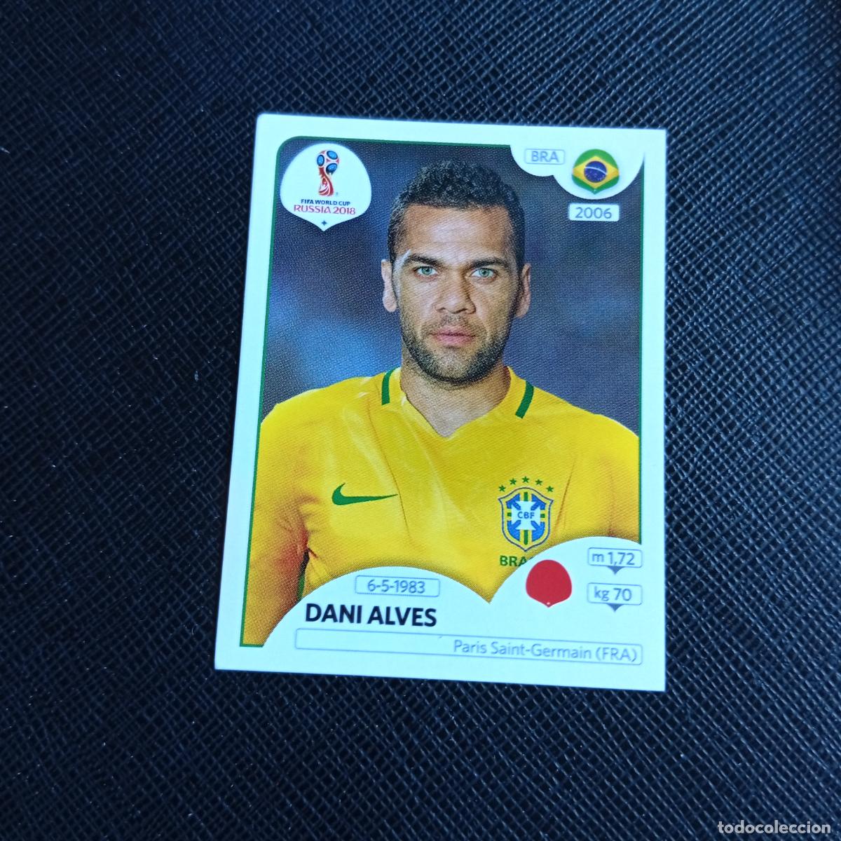 Cromos de f&uacute;tbol: 355 DANI ALVES BRASIL PANINI MUNDIAL RUSIA 2018 CROMO FUTBOL 18 - SIN PEGAR - /CJ2 ...