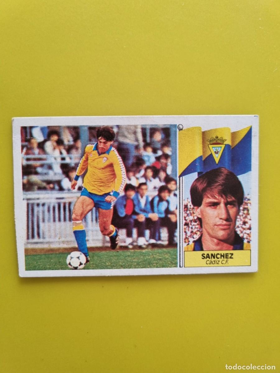 Cromos de f&uacute;tbol: CROMO LIGA ESTE 86 87 1986 1987 DESPEGADO SANCHEZ CADIZ CF AR1026