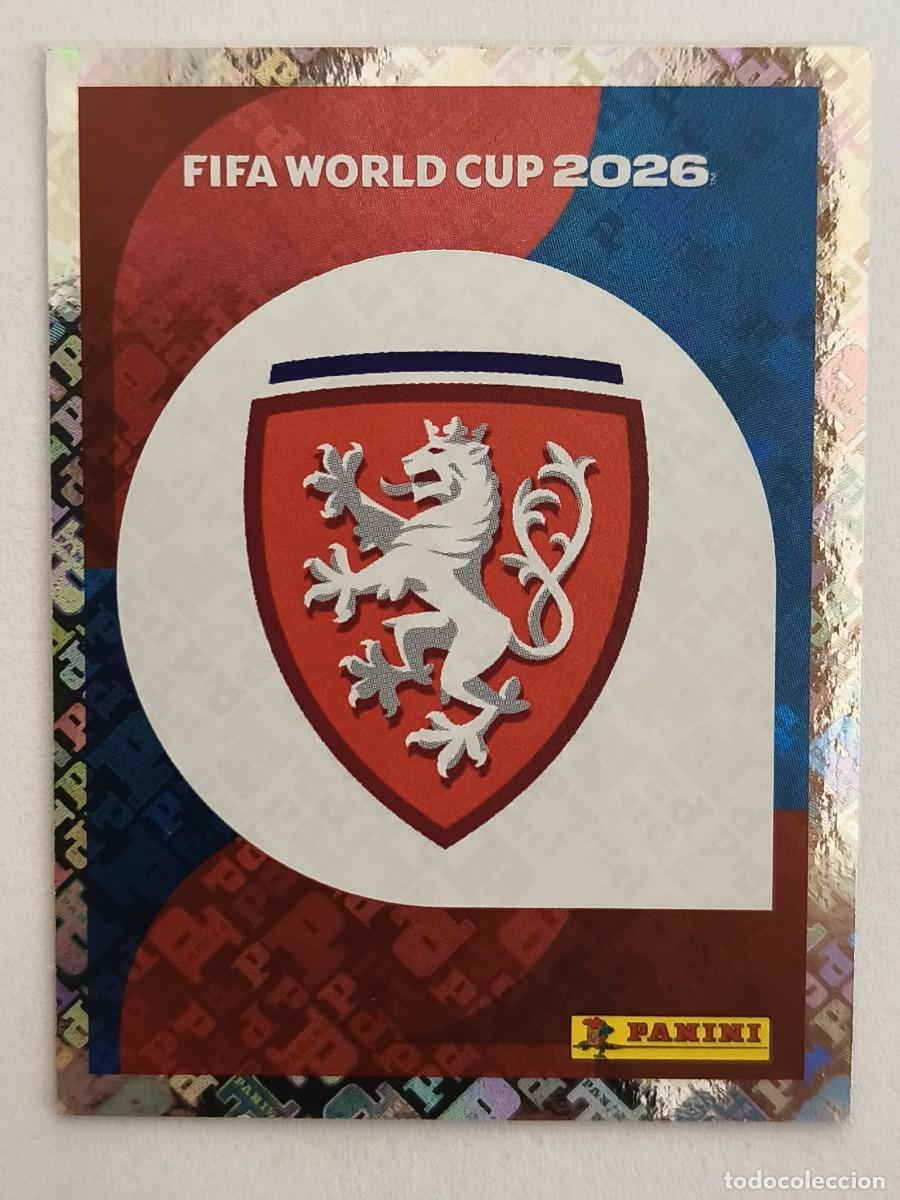 Cromos de f&uacute;tbol: #CZE1 ESCUDO (REPUBLICA CHECA) MUNDIAL 2026 PANINI