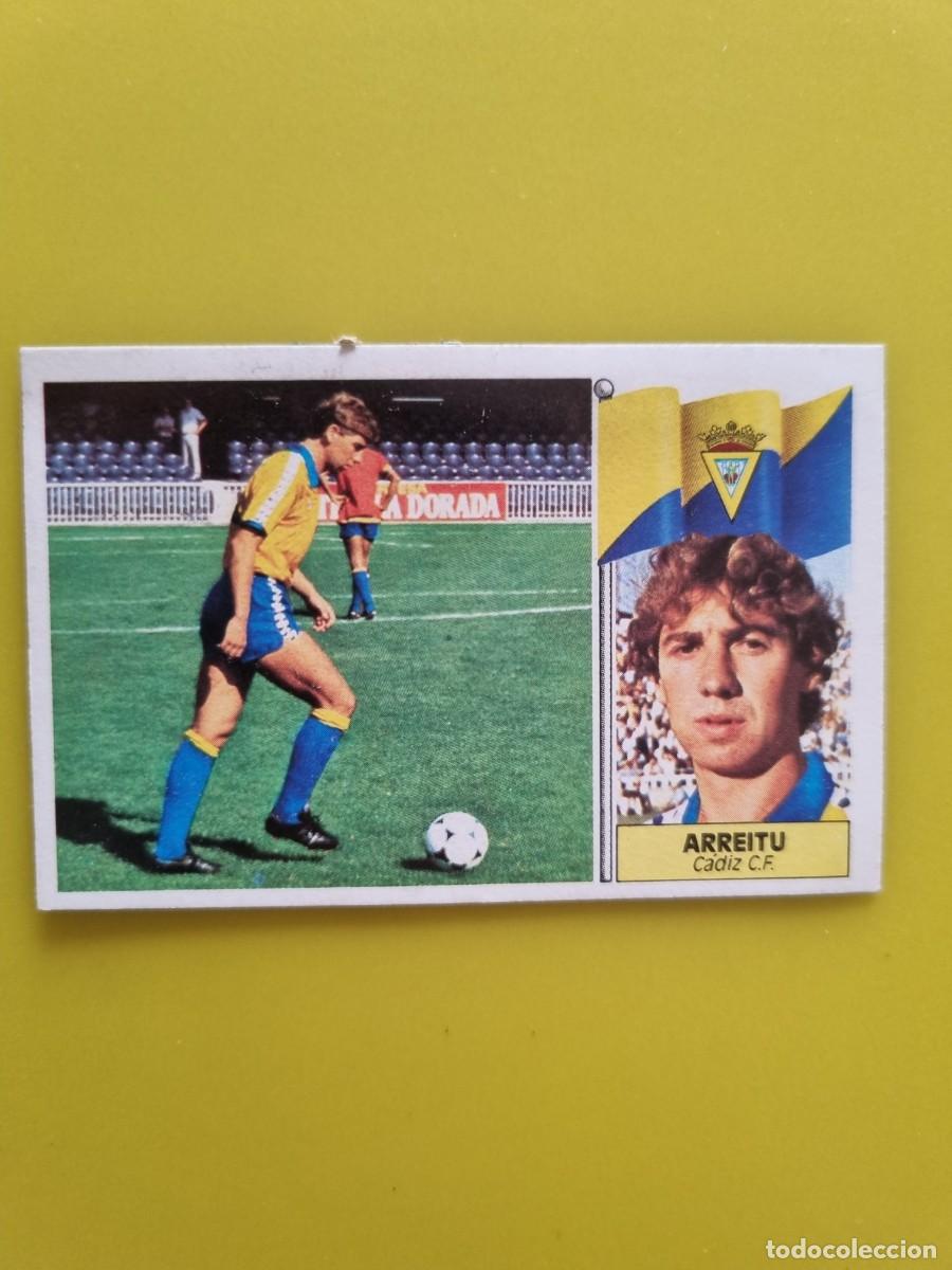 Cromos de f&uacute;tbol: CROMO LIGA ESTE 86 87 1986 1987 DESPEGADO ARREITU CADIZ CF AR1026