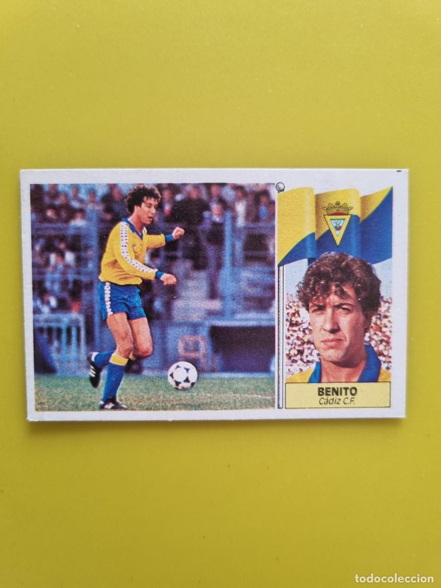 Cromos de f&uacute;tbol: CROMO LIGA ESTE 86 87 1986 1987 DESPEGADO BENITO CADIZ CF AR1026