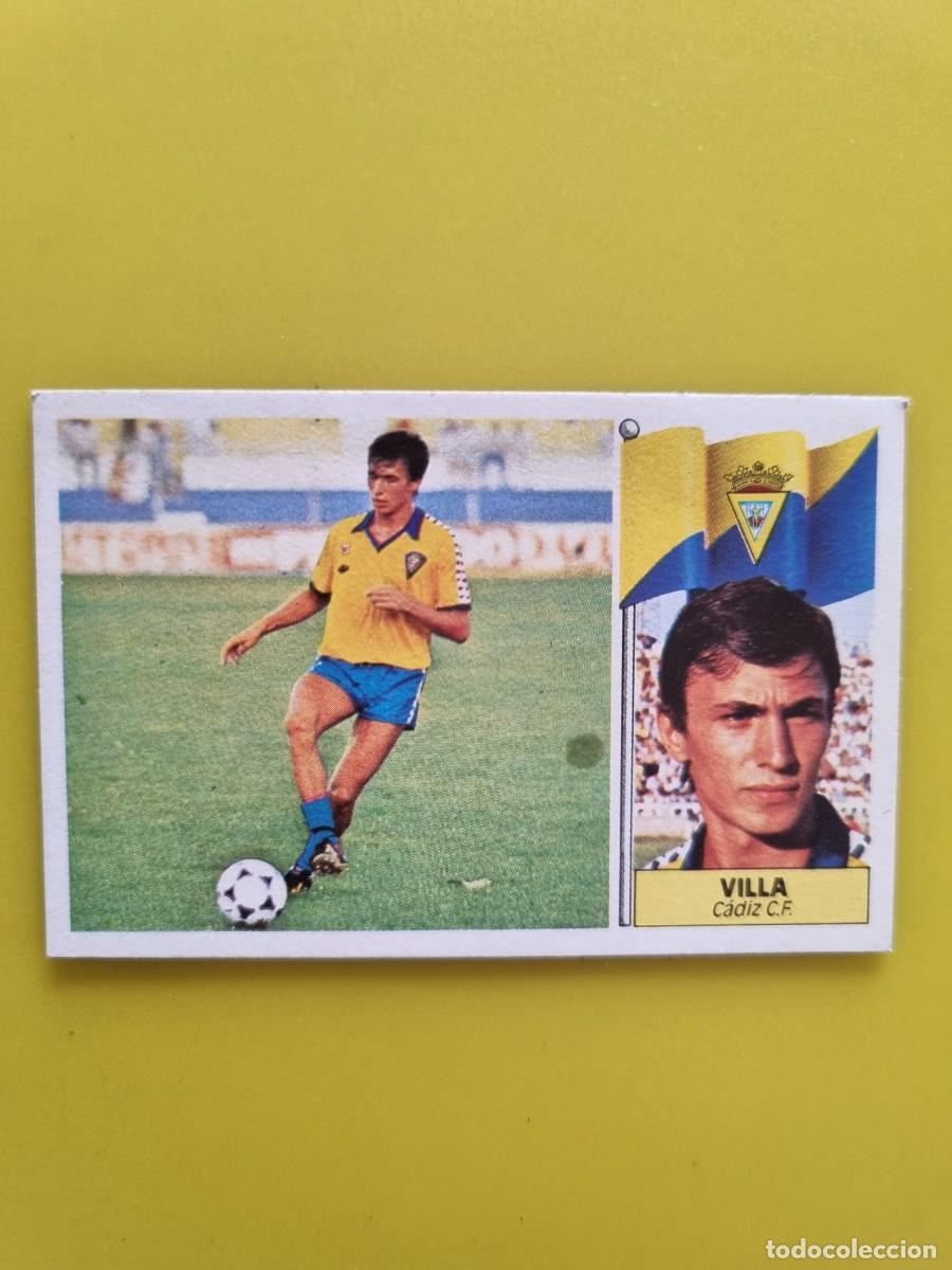 Cromos de f&uacute;tbol: CROMO LIGA ESTE 86 87 1986 1987 DESPEGADO VILLA CADIZ CF AR1026