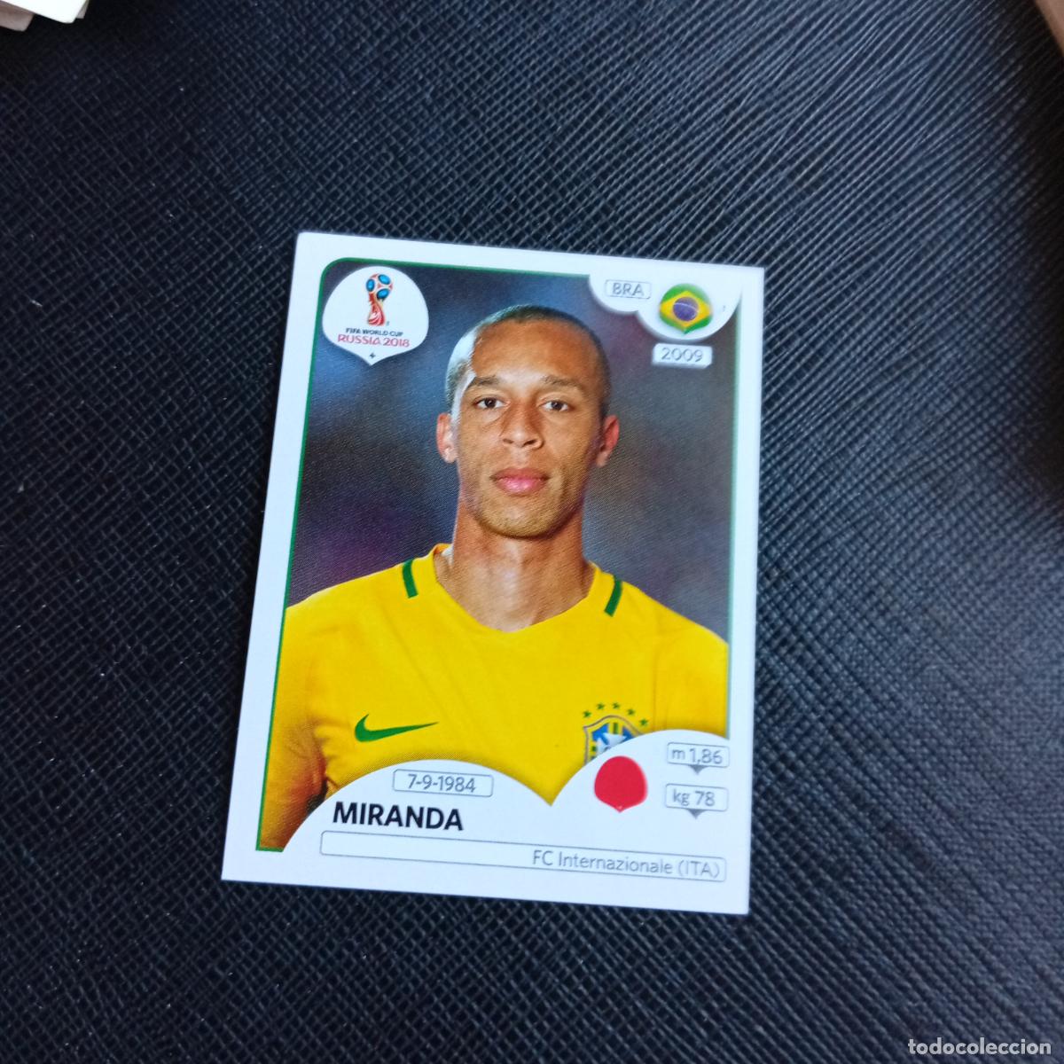 Cromos de f&uacute;tbol: 357 MIRANDA BRASIL PANINI MUNDIAL RUSIA 2018 CROMO FUTBOL 18 - SIN PEGAR - /CJ2 ...