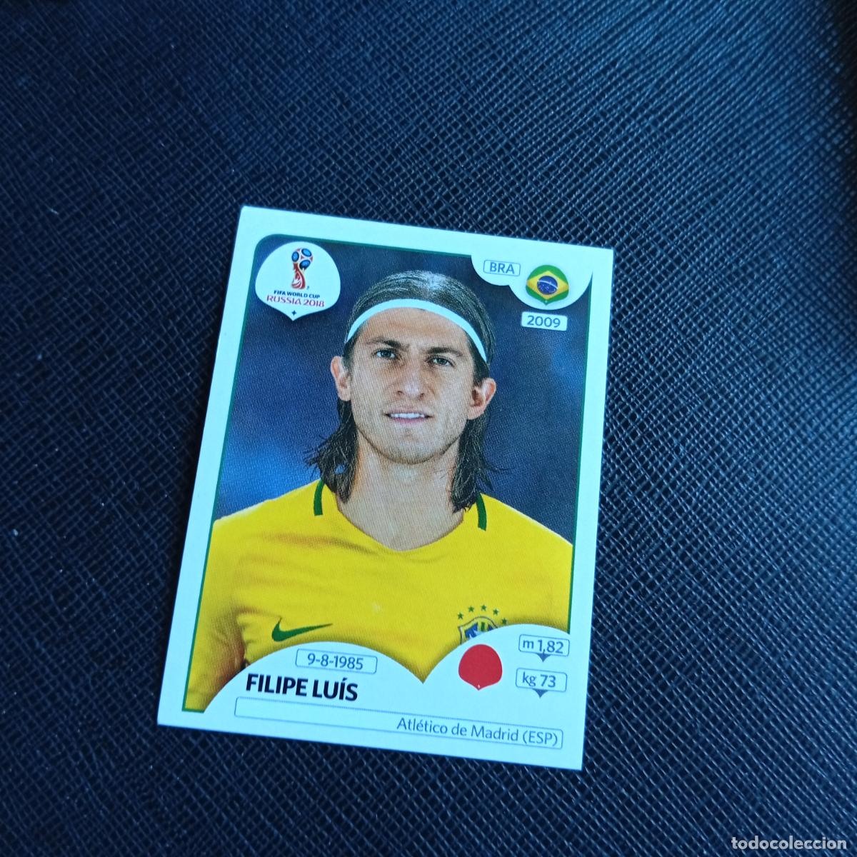 Cartes &agrave; collectionner de Football: 358 FELIPE LUIS BRASIL PANINI MUNDIAL RUSIA 2018 CROMO FUTBOL 18 - SIN PEGAR - /CJ2 .