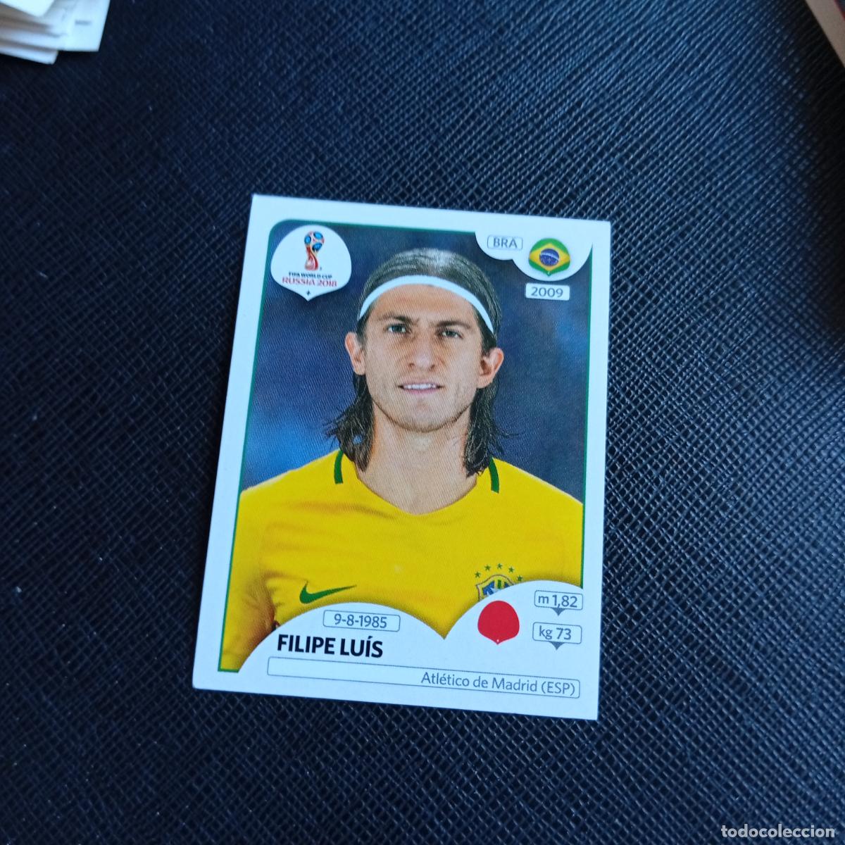 Cartes &agrave; collectionner de Football: 358 FELIPE LUIS BRASIL PANINI MUNDIAL RUSIA 2018 CROMO FUTBOL 18 - SIN PEGAR - /CJ2 ..
