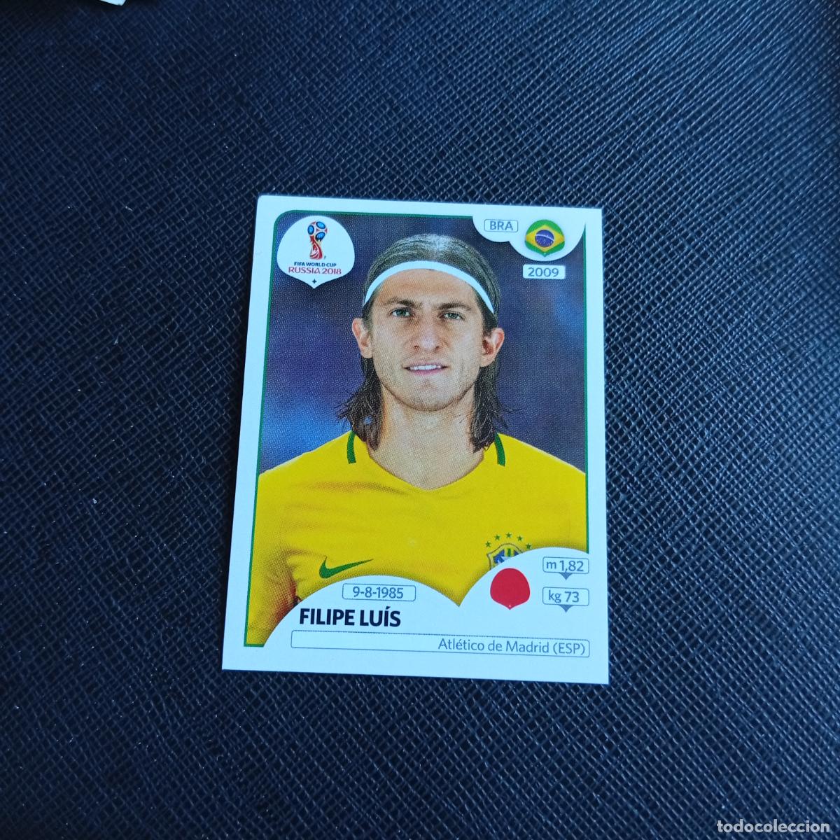 Cartes &agrave; collectionner de Football: 358 FELIPE LUIS BRASIL PANINI MUNDIAL RUSIA 2018 CROMO FUTBOL 18 - SIN PEGAR - /CJ2 ...