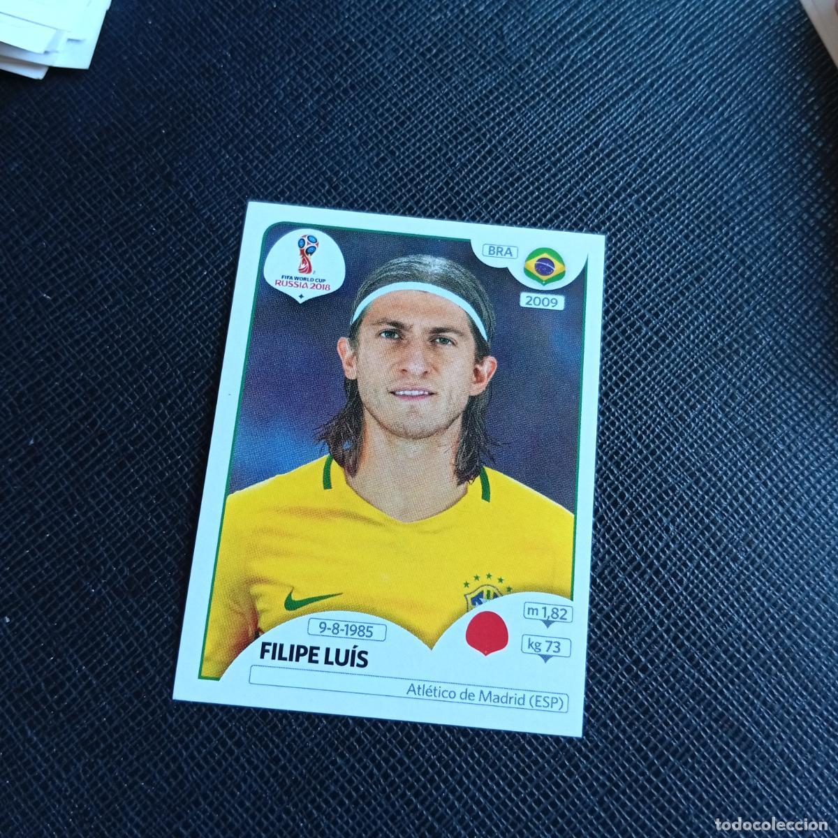 Cartes &agrave; collectionner de Football: 358 FELIPE LUIS BRASIL PANINI MUNDIAL RUSIA 2018 CROMO FUTBOL 18 - SIN PEGAR - /CJ2 ....