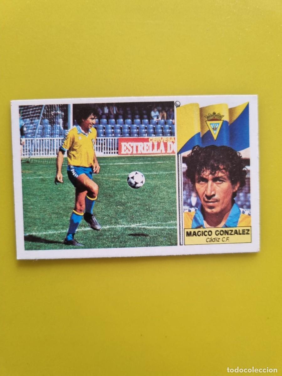 Cartes &agrave; collectionner de Football: CROMO LIGA ESTE 86 87 1986 1987 DESPEGADO MAGICO GONZALEZ FICHAJE N&ordm;21 CADIZ CF AR1026