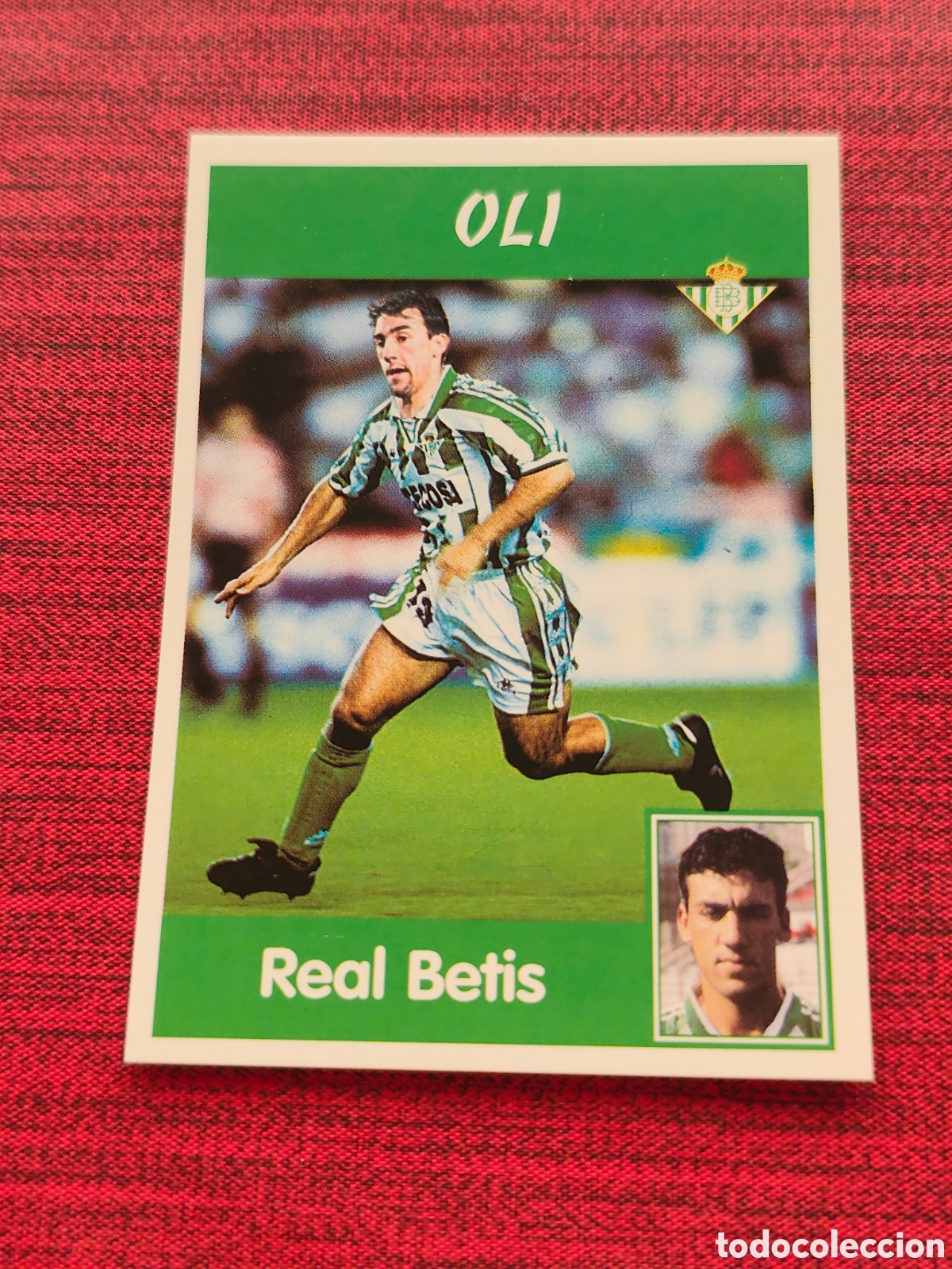 Cartes &agrave; collectionner de Football: 63A OLI REAL BETIS PANINI LIGA 1997 1998